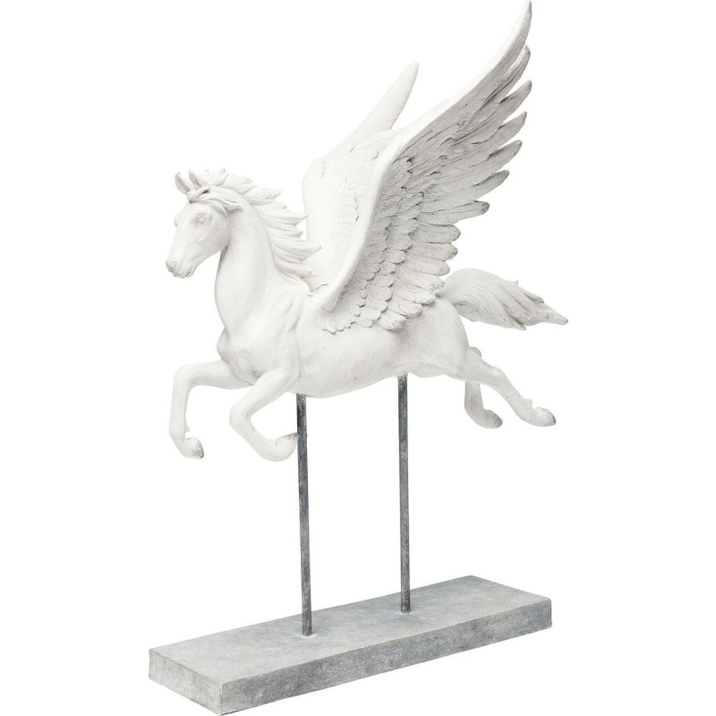 ESCULTURA  PEGASUS NO PEDESTAL  RESINA 
