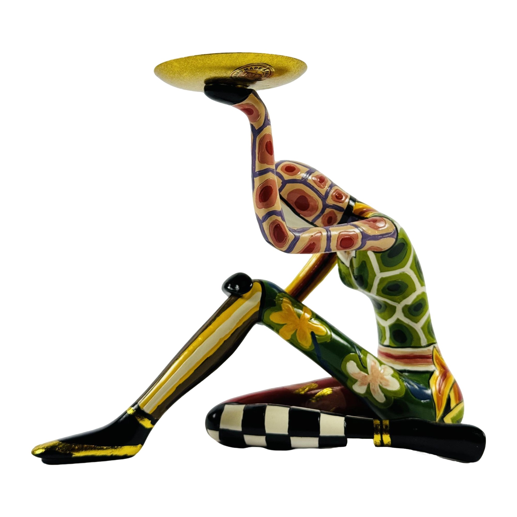 ESCULTURA ACROBATA RESINA TOMS DRAG