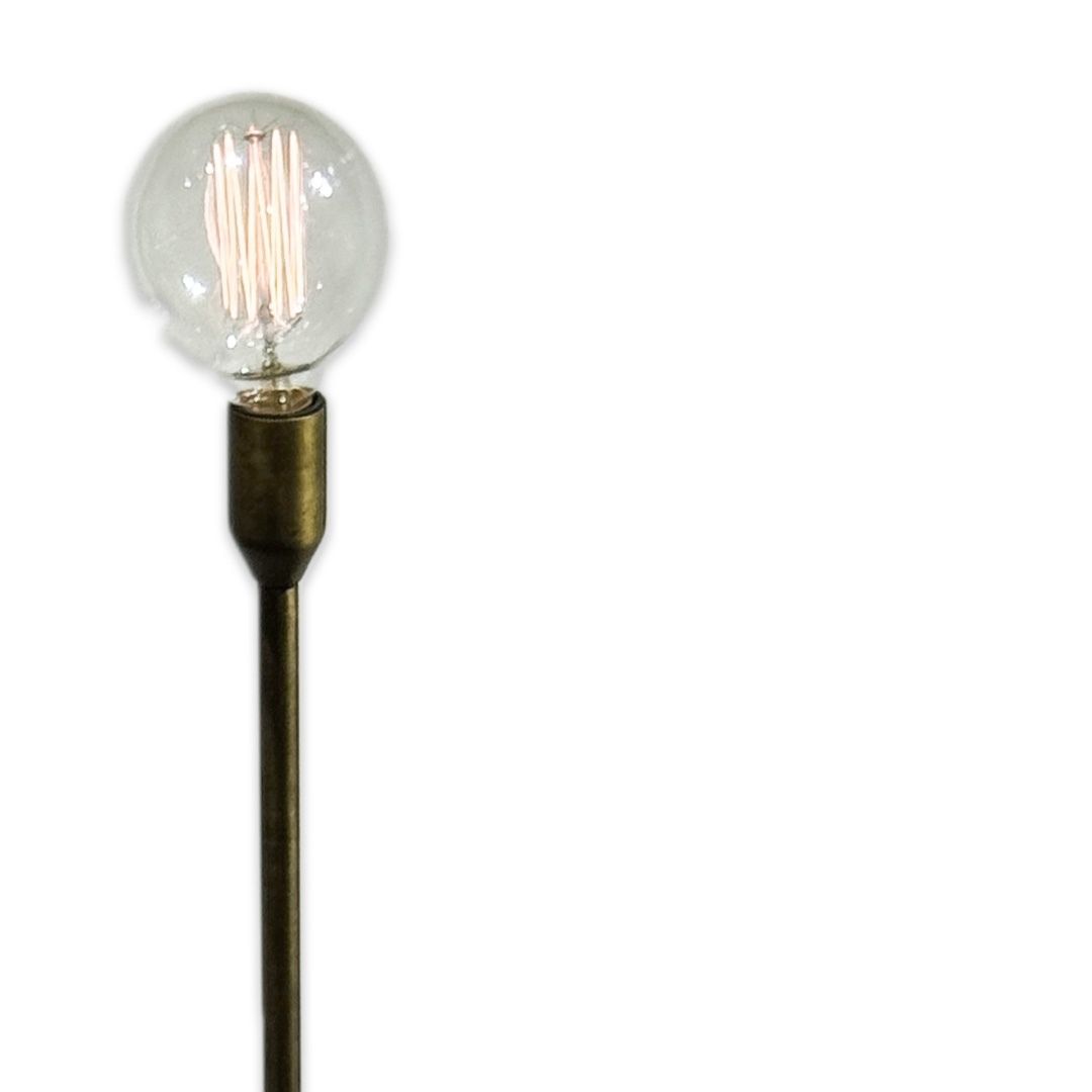 LUMINARIA CLICK 110V METAL DOURADO MODALI DESIGN