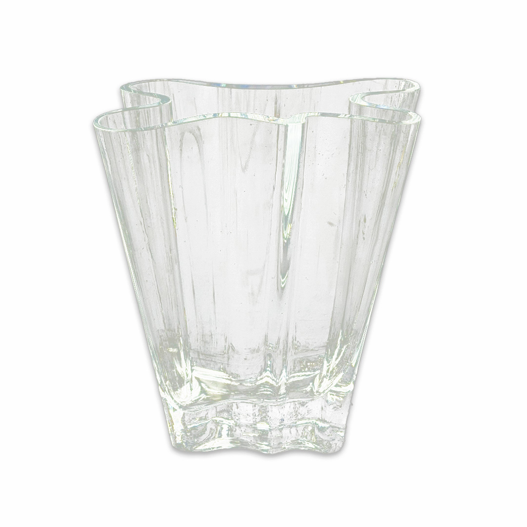 VASO ROSENTHAL FLUX CRISTAL TRANSPARENTE