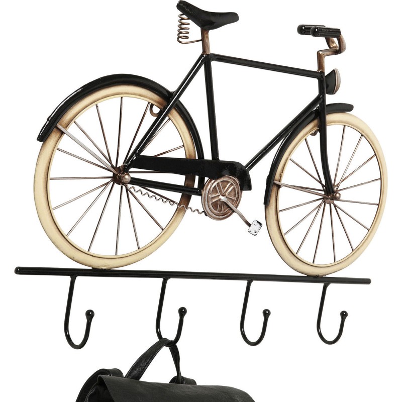 CABIDEIRO BIKE POLE METAL DOURADA/PRETA  