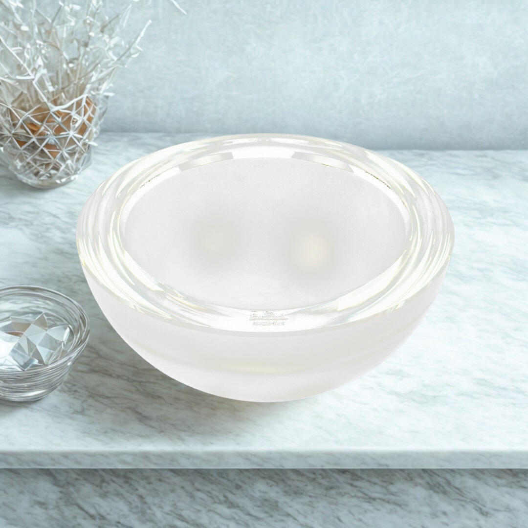 CENTRO MESA BLOCKGLAS CRISTAL TRANSPARENTE ROSENTHAL