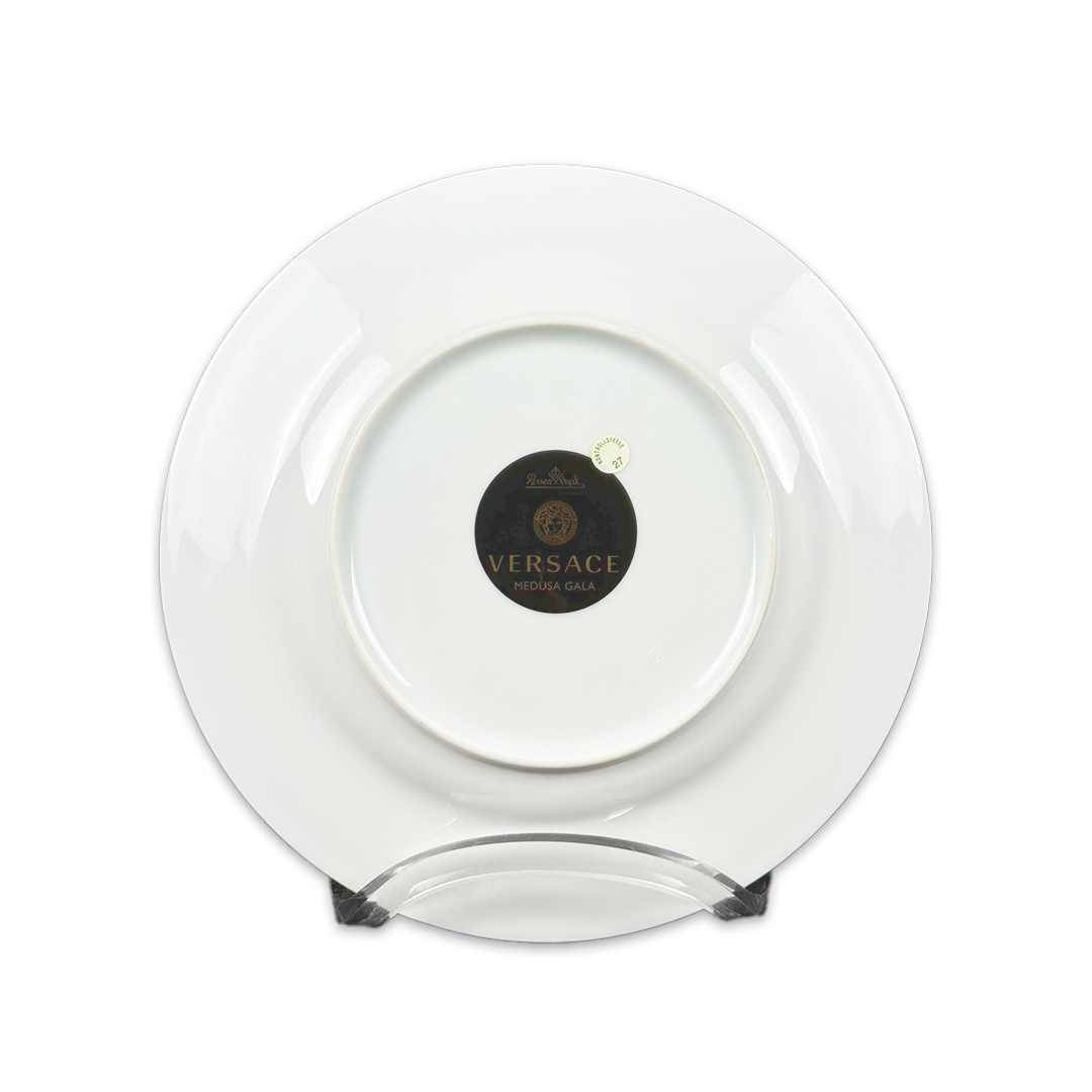 PRATO SOBREMESA VERSACE MEDUSA GALA PORCELANA UNITARIO