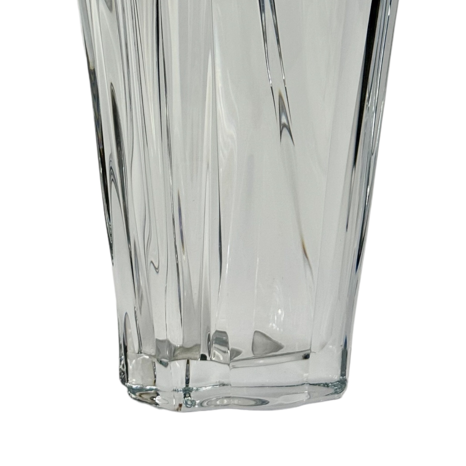VASO ANGLES CRISTAL TRANSPARENTE  