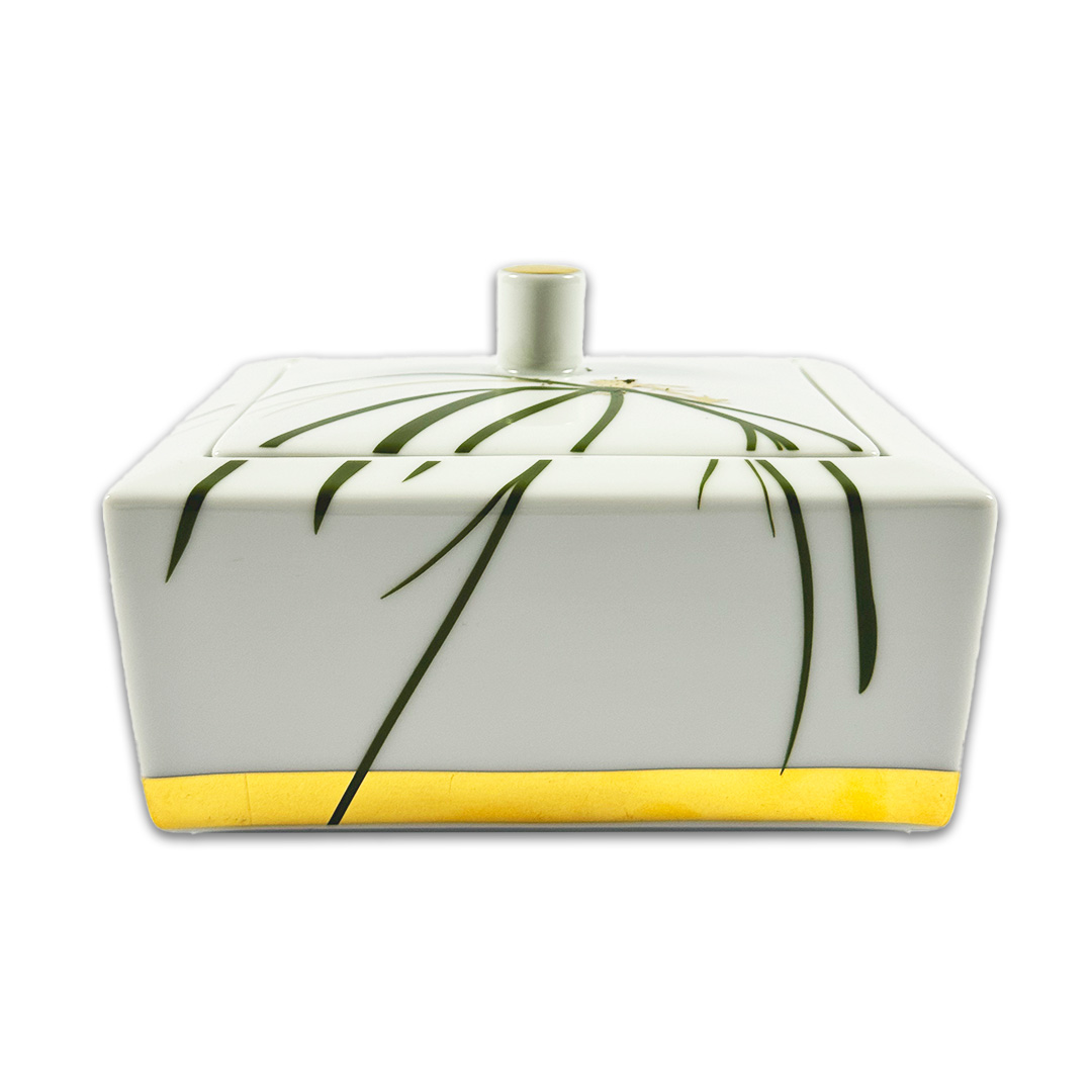 CAIXA QUADRADA PAPYRUS PORCELANA ROSENTHAL