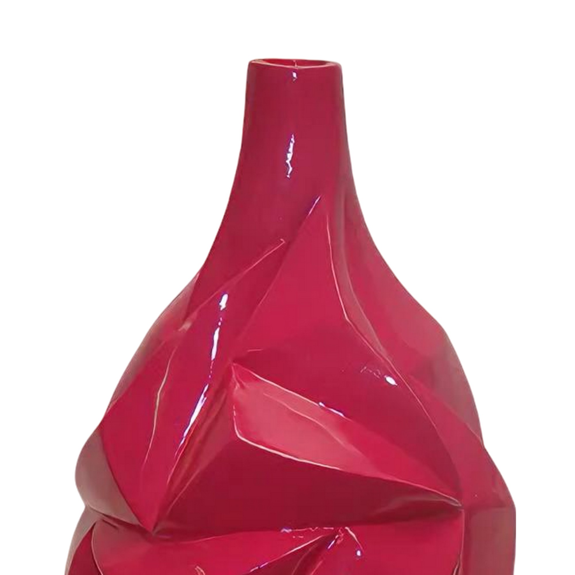 VASO RECORTADO RESINA VERMELHO MODALI DESIGN