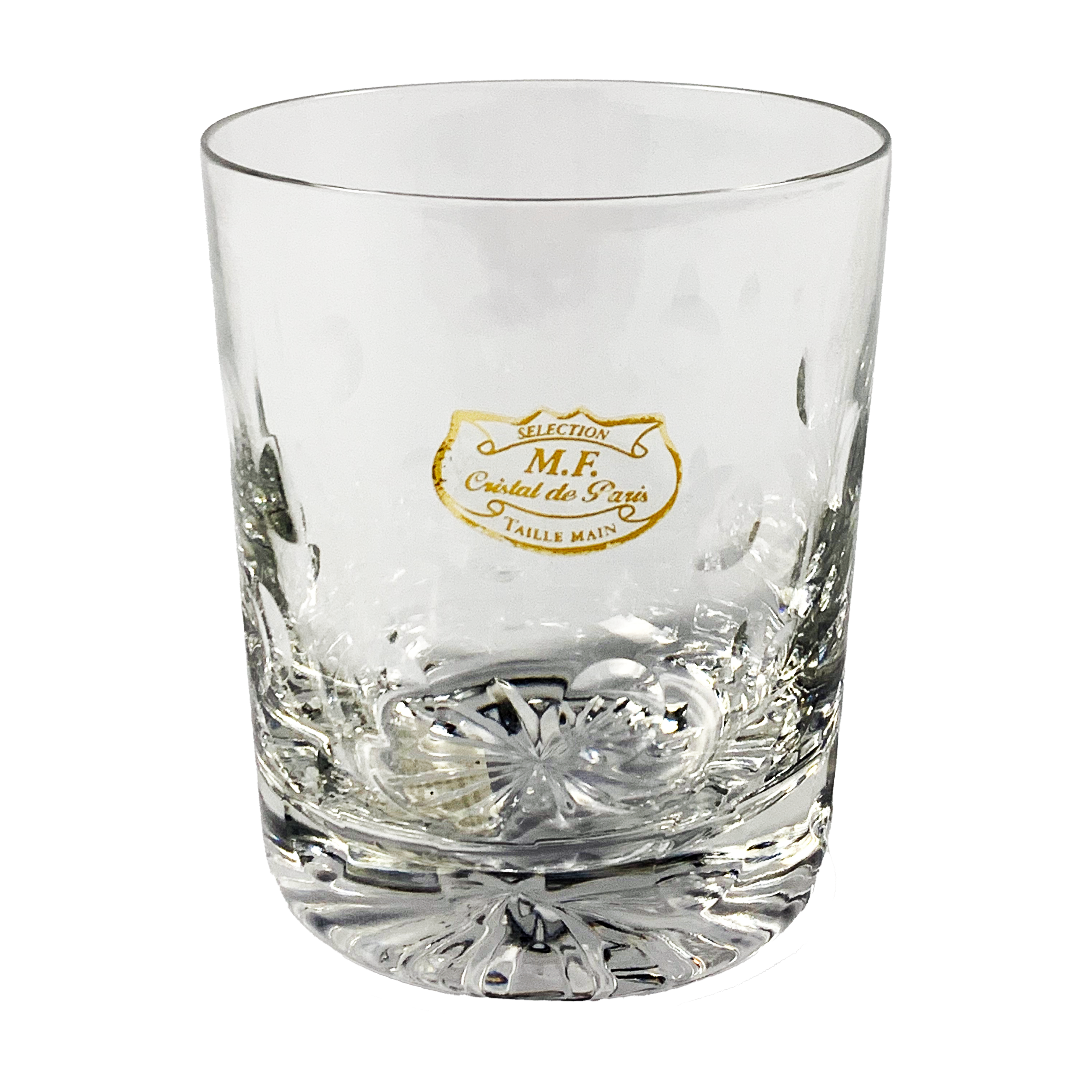 COPO BAIXO PASTILLE CRISTAL TRANSPARENT JOGO 6 PEÇAS.