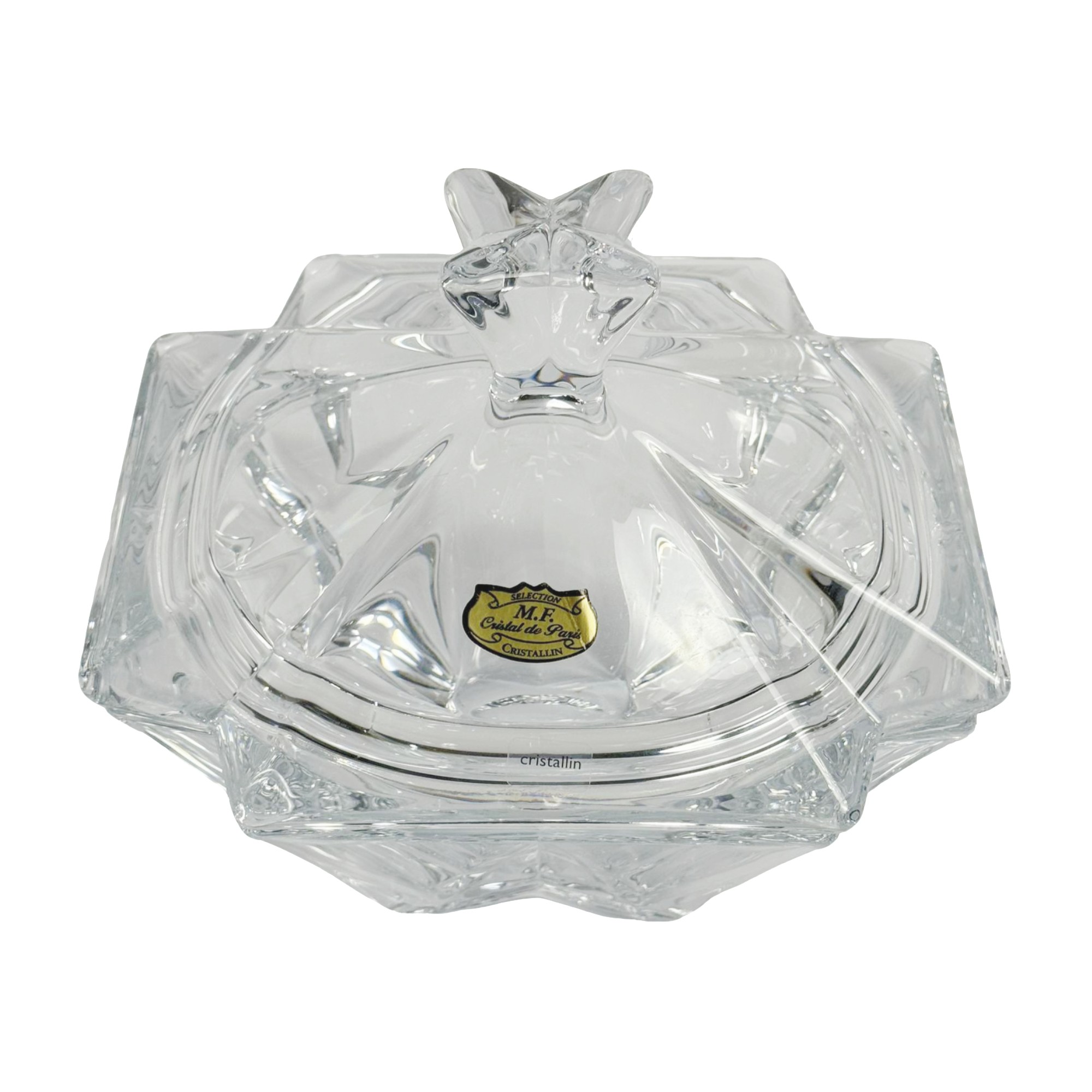 BOMBONIERE METROPOLITAN CRISTAL TRANSPARENTE 