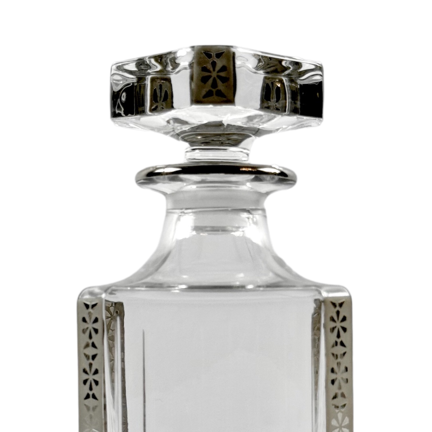 GARRAFA TIMELESS CRISTAL/PRATEADO ACASA K