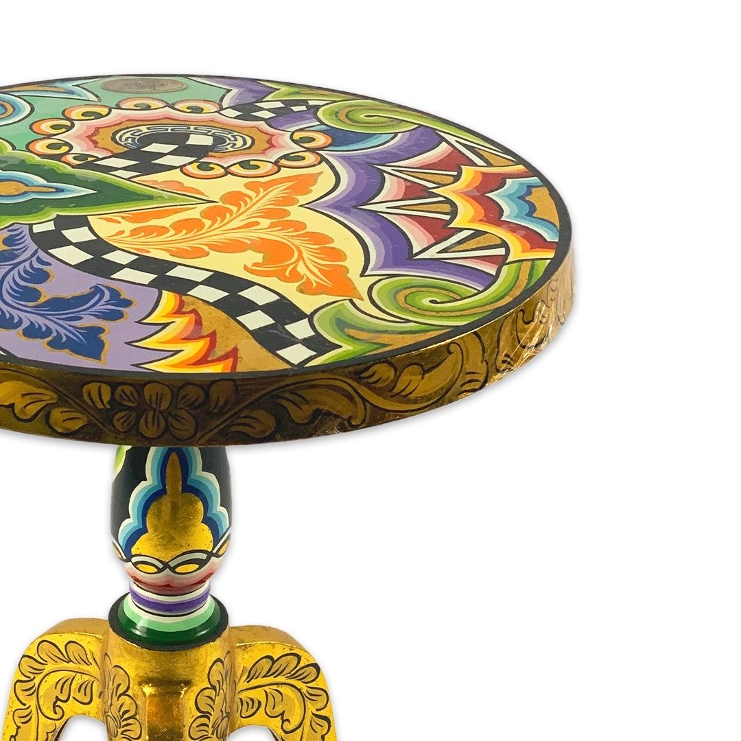 MESA LATERAL REDONDA METAL TOMS DRAG