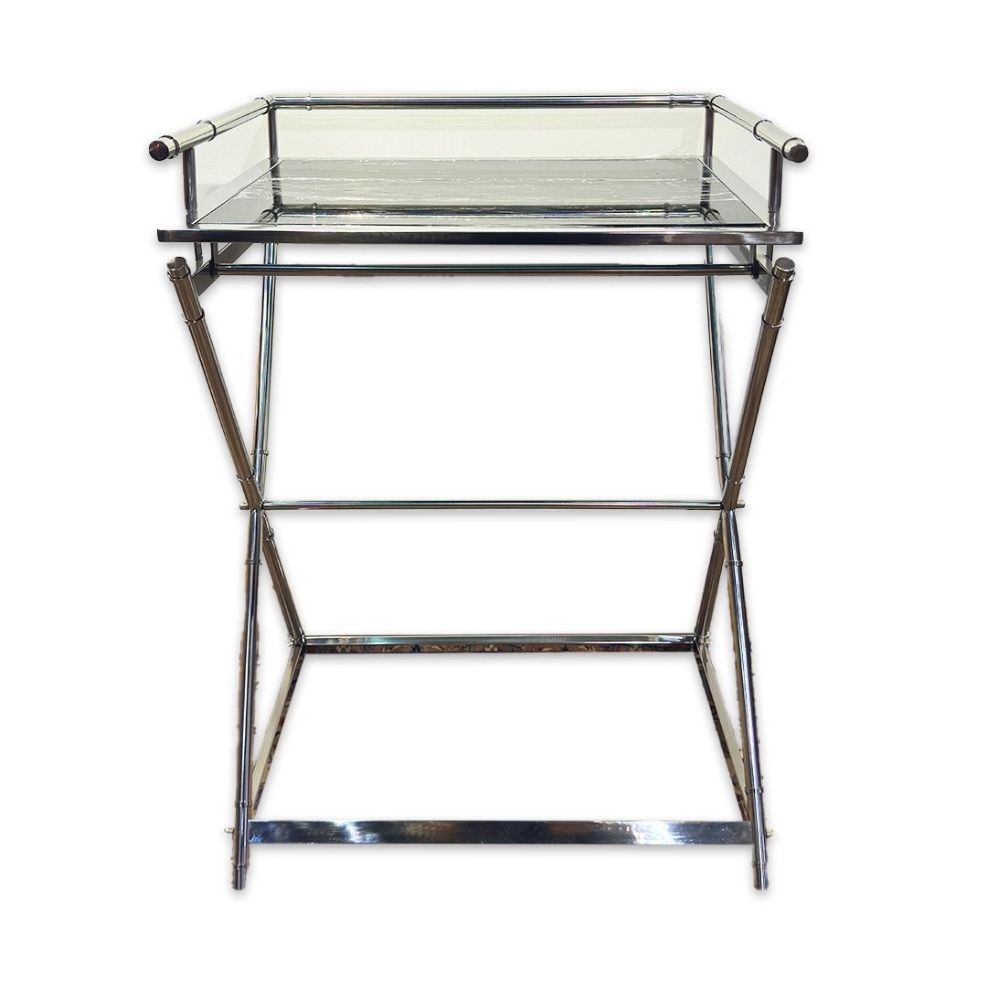 MESA/BAR TAMPO VIDRO FUME VAN ROON