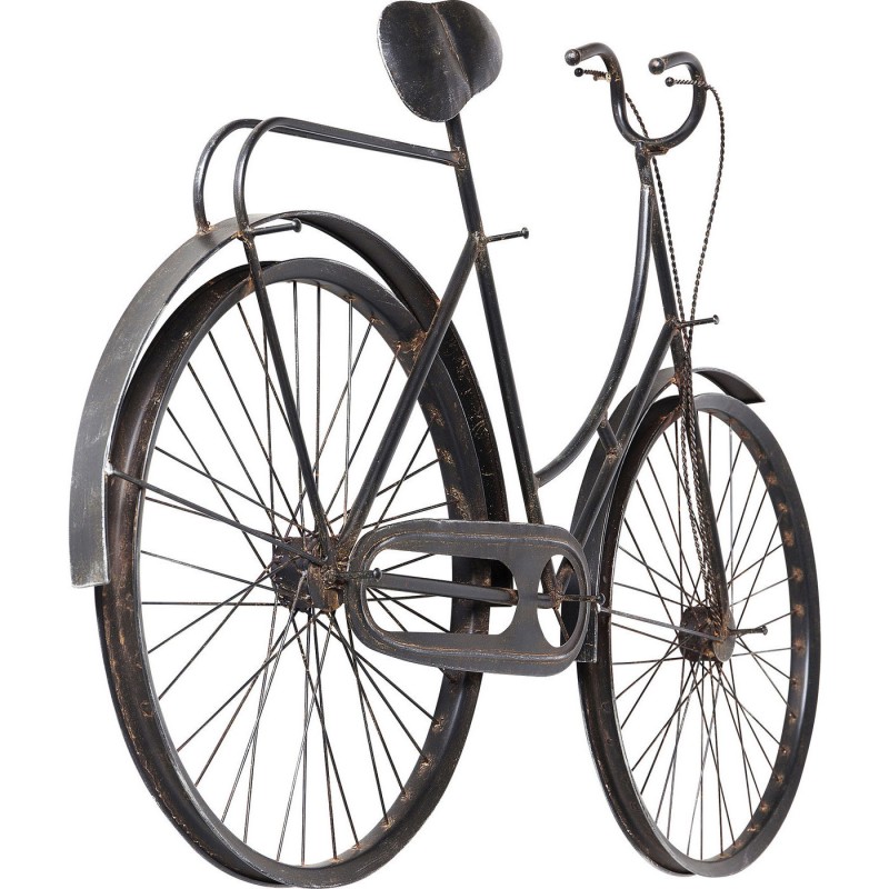 CABIDEIRO BIKE RETRO METAL PRETO 