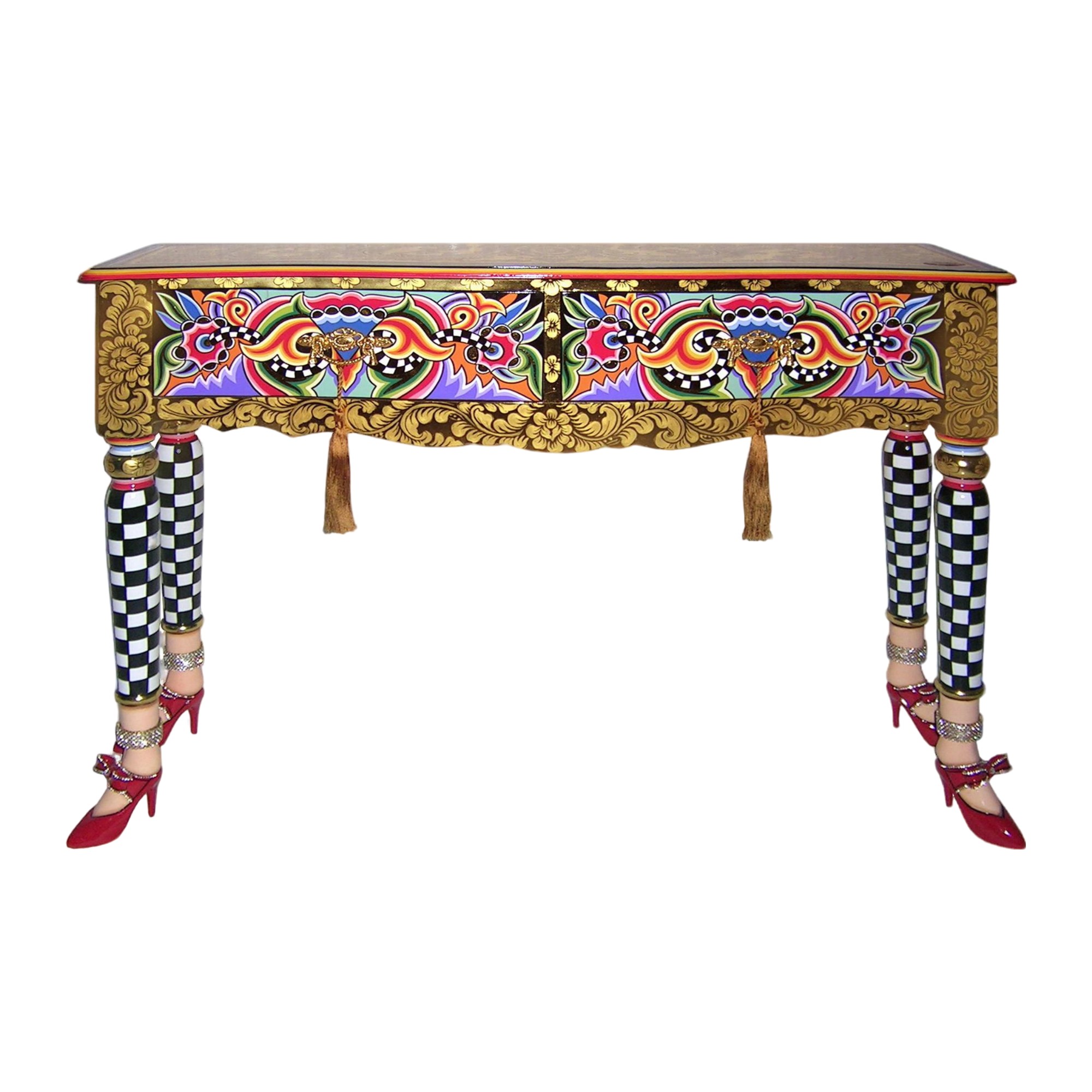 APARADOR VERSAILLES MADEIRA TOMS DRAG