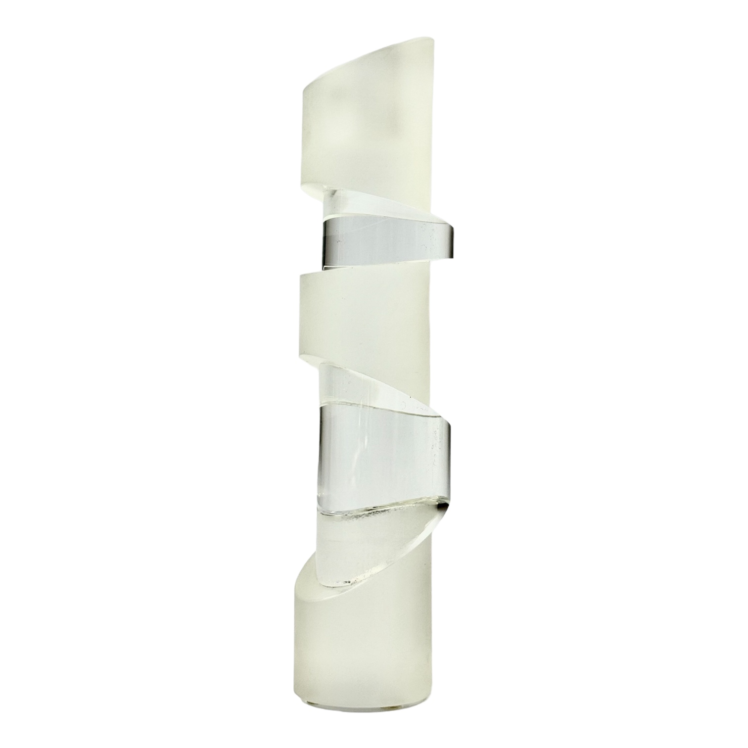 CASTICAL BLOCKGLAS SANDBLASTED CRISTAL ROSENTHAL