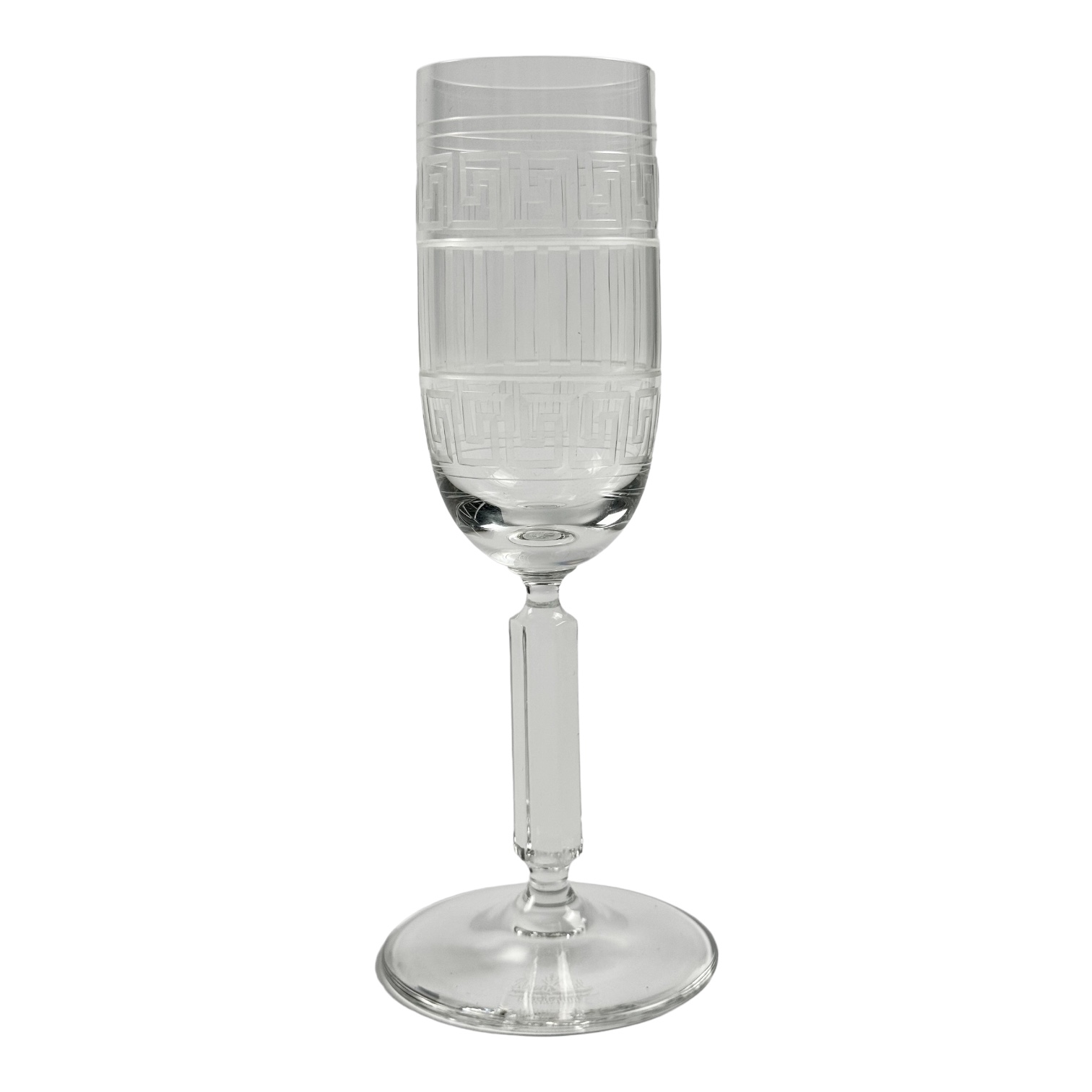 TACA SHERRY VERSACE MEANDRE CRISTAL TRANSPARENTE UNITARIO