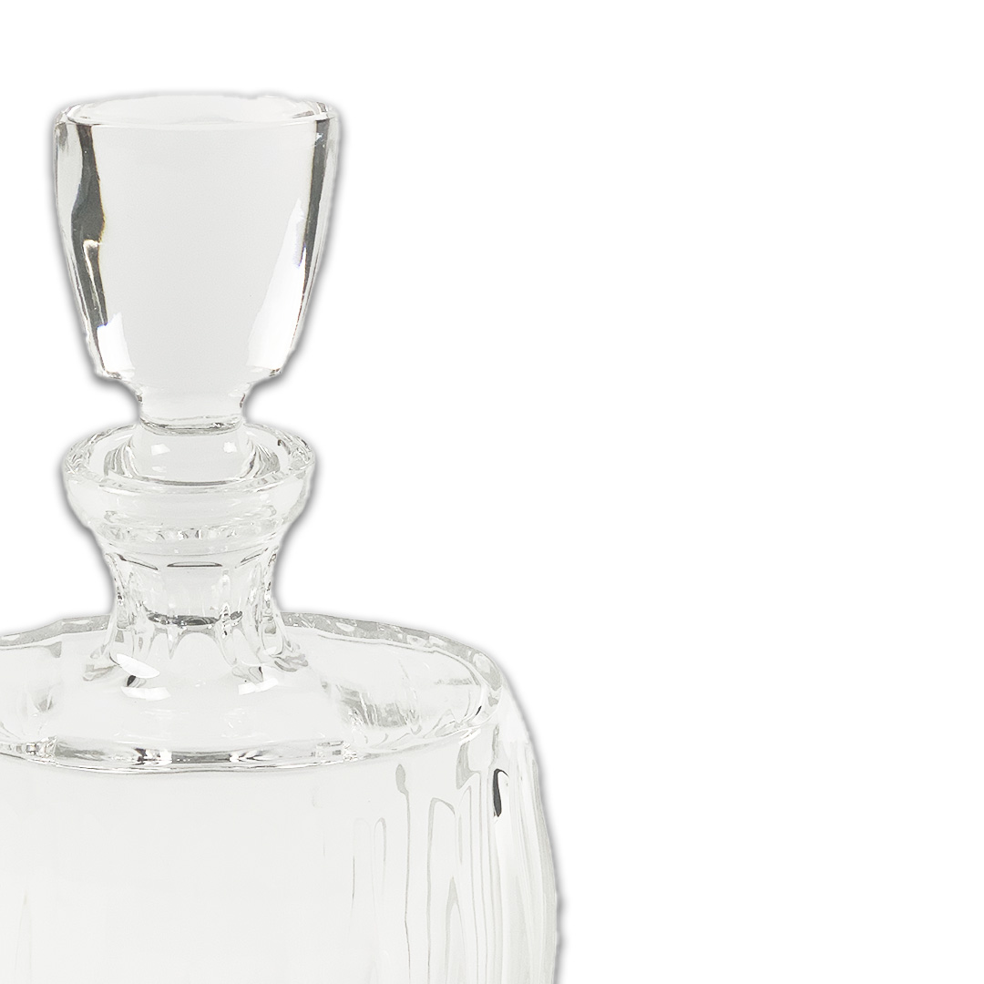 GARRAFA NAPOLEON VIDRO TRANSPARENTE FANCY