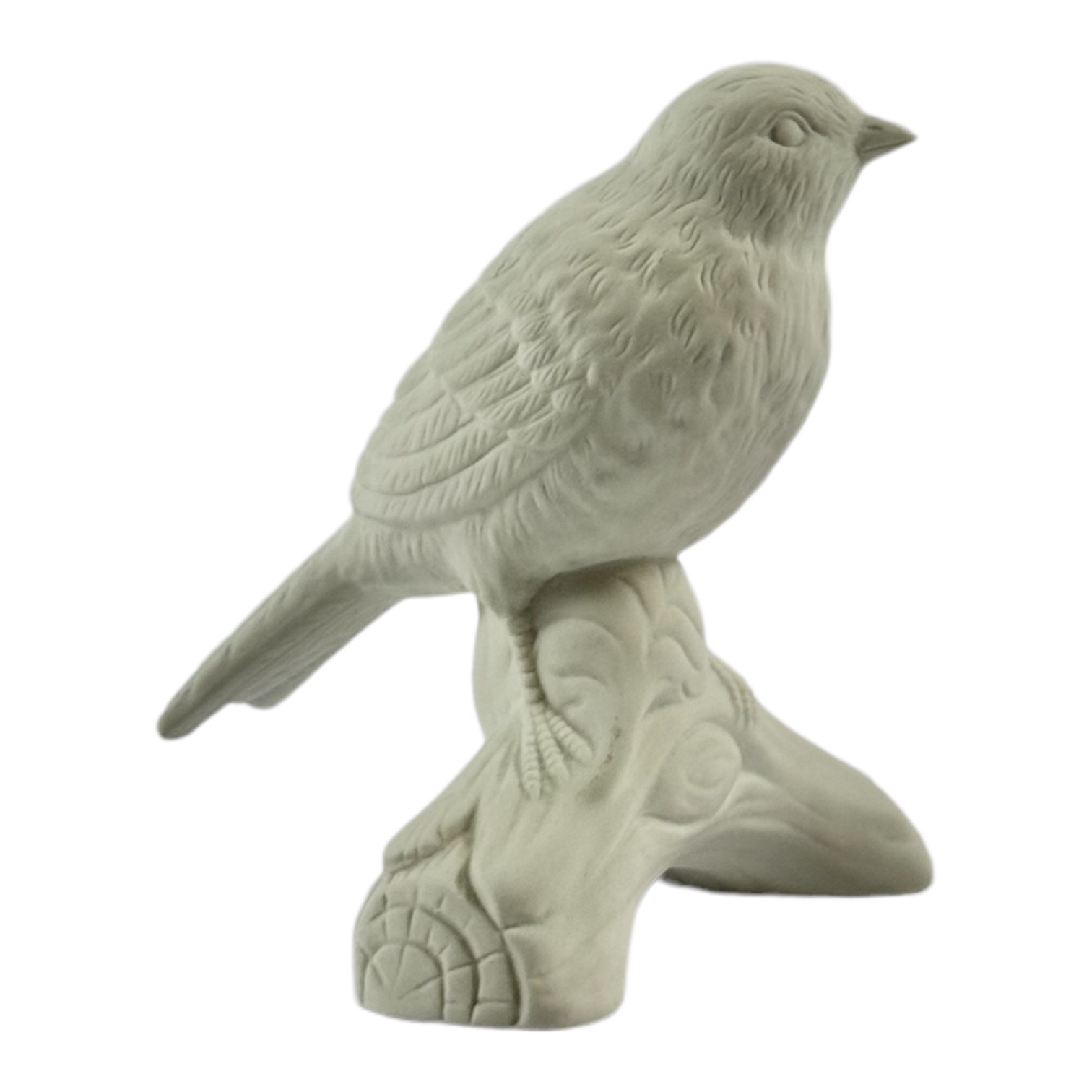 ESCULTURA PASSARO NO GALHO PORCELANA BRANCA ROSENTHAL