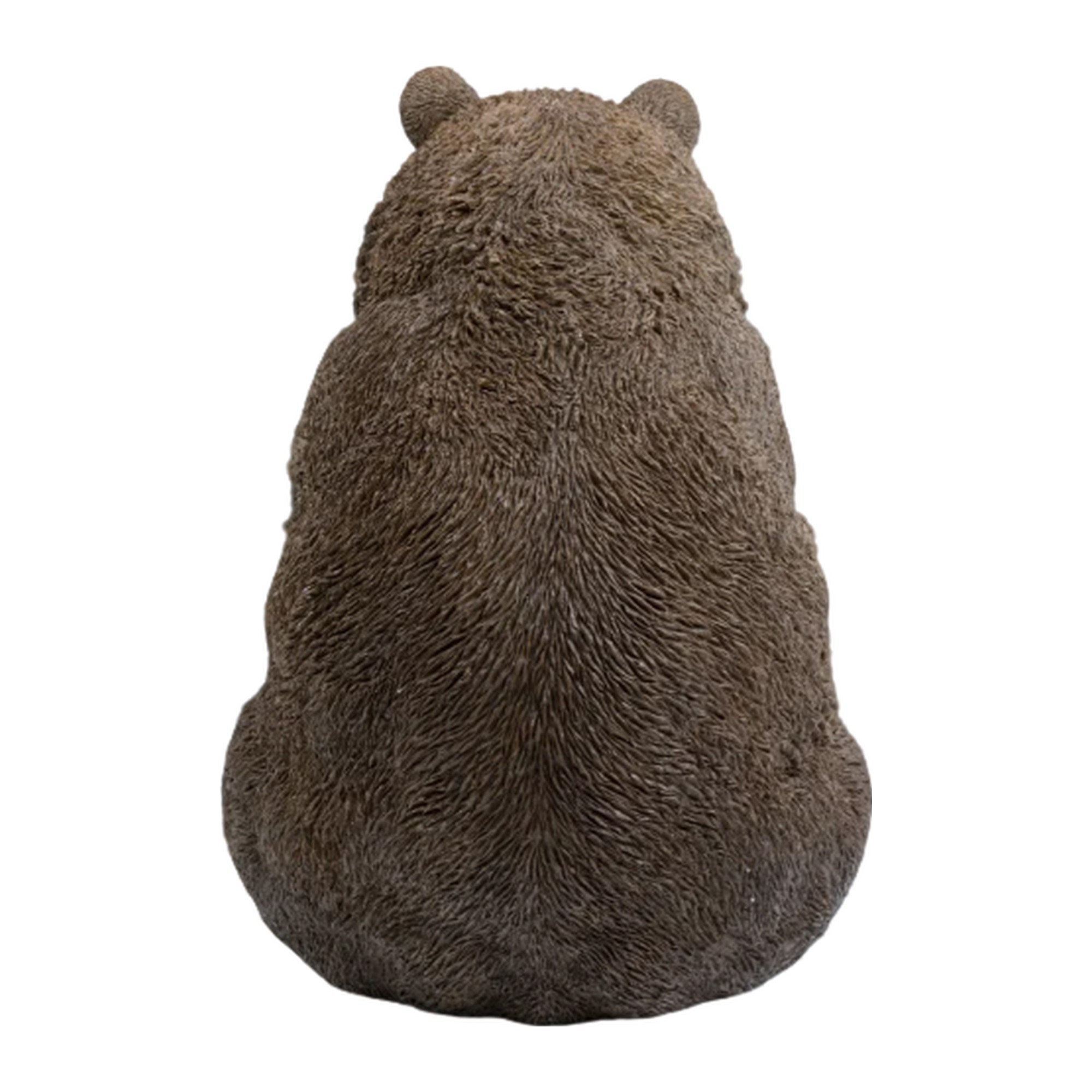 ESCULTURA  ABRACO URSO FAMILIA RESINA 