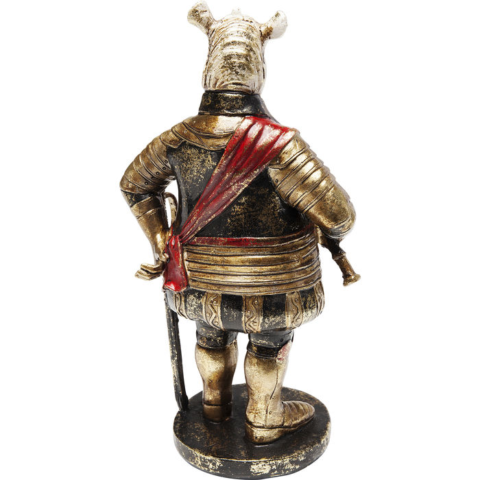 ESCULTURA SIR RINOCERONTE RESINA 