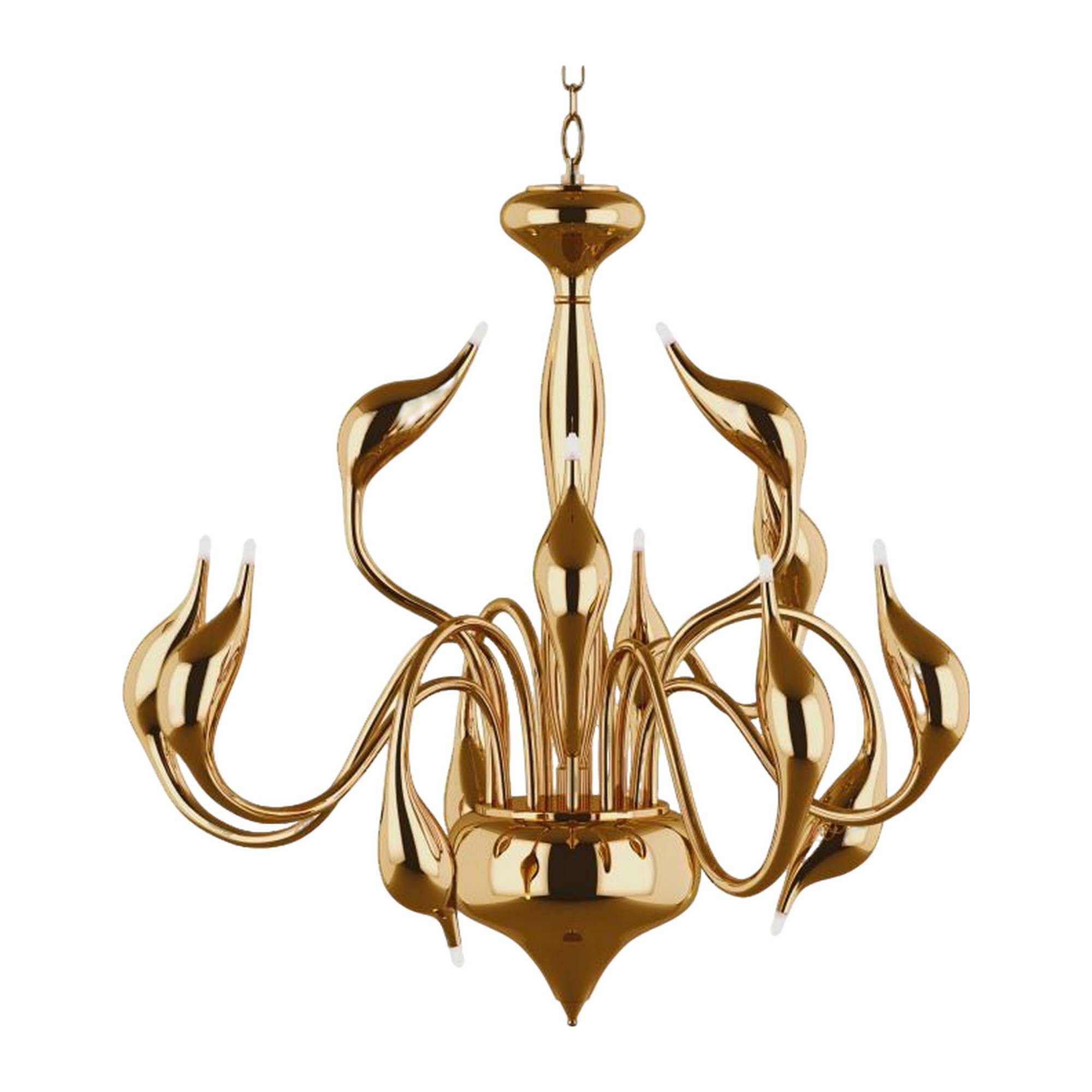 LUSTRE META SWAN 12L DOURADO ILLUMINATI