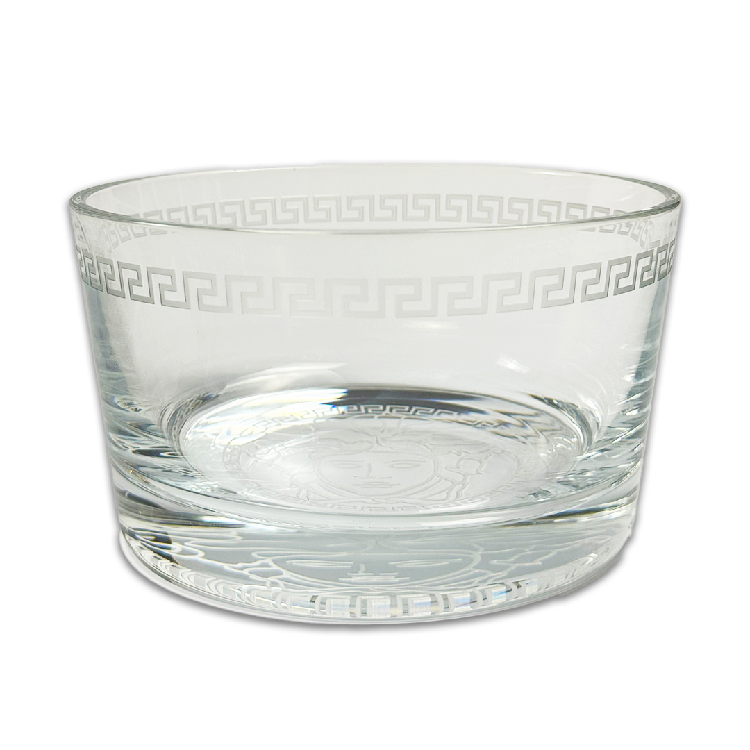 BOWL VERSACE MEDUSA CRISTAL TRANSPARENTE
