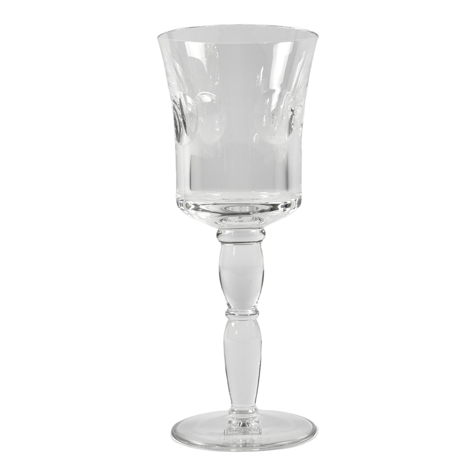 TACA COSMOS VINHO BRANCO CRISTAL TRANSPARENTE SAINT LOUIS JOGO 6 PEÇAS