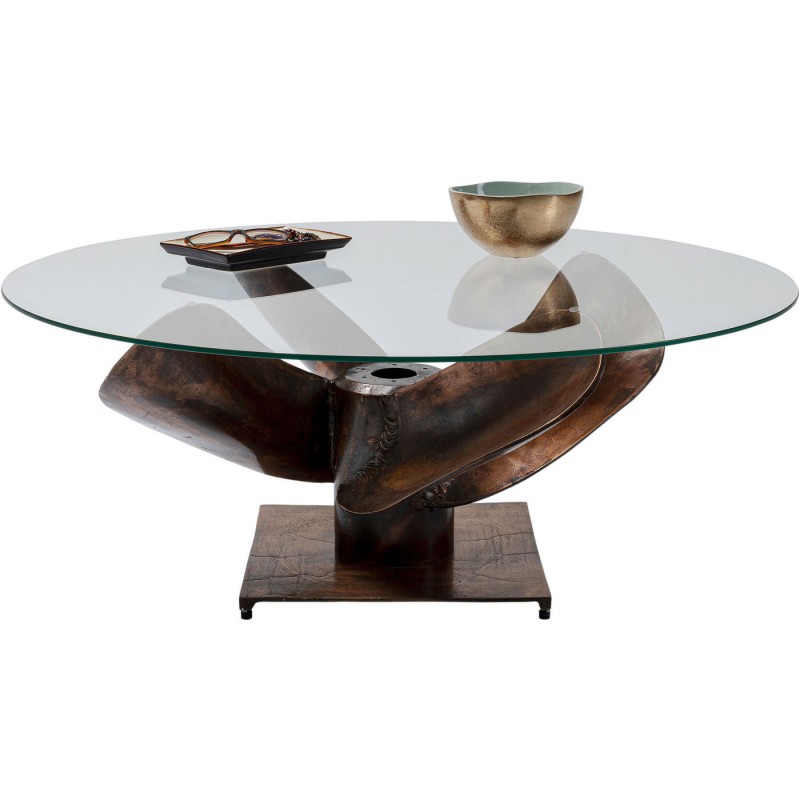 MESA LATERAL HELICE METAL 