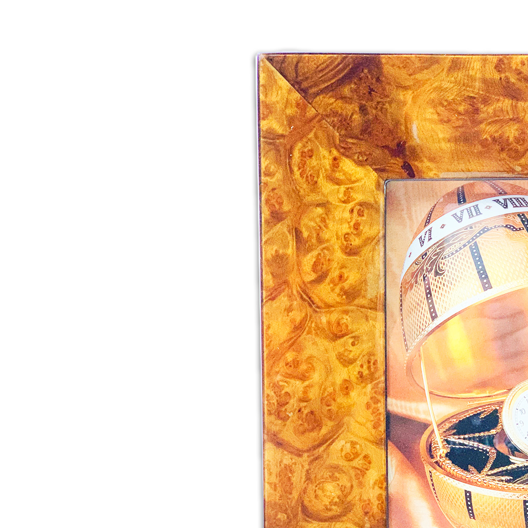 PORTA RETRATO LACA MARROM FOTO 13X18 PACIFIC CONNECTIONS