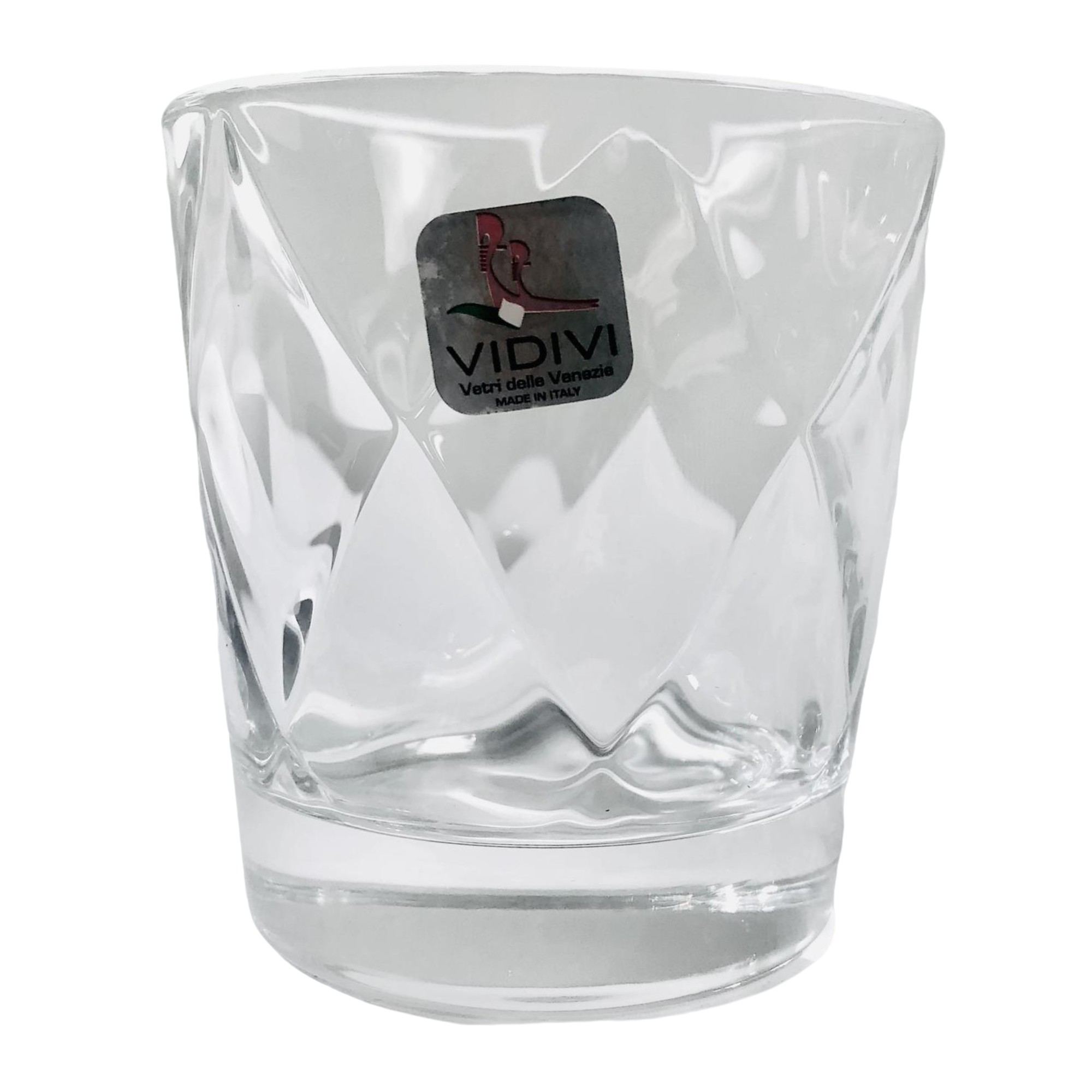 COPO BAIXO CONCERTO VIDRO TRANSPARENTE VIDIVI VETRI (KD&D) JOGO 6 PEÇAS