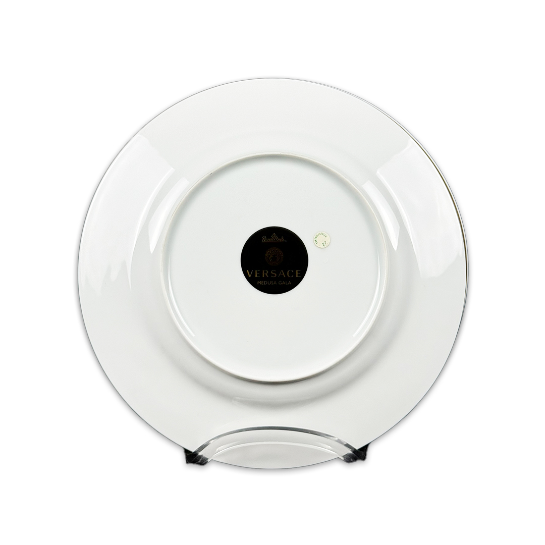 PRATO RASO VERSACE MEDUSA GALA PORCELANA UNITARIO