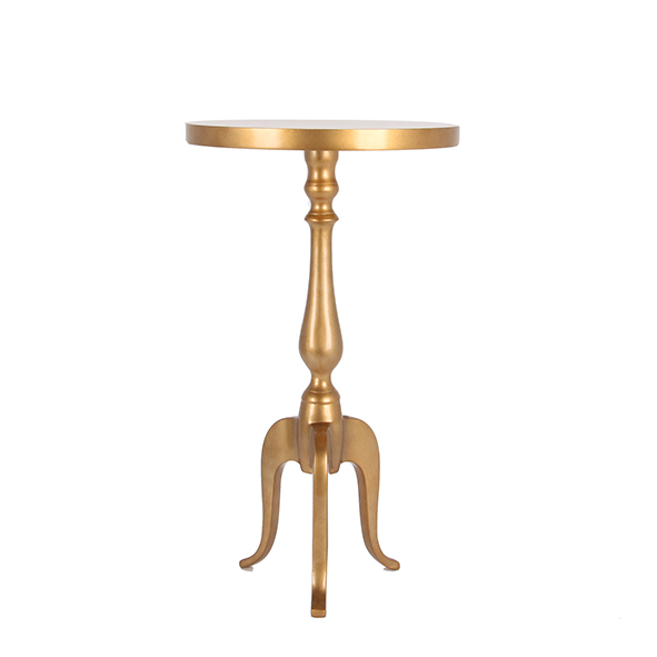 MESA LATERAL PIGALLE RESINA DOURADA MODALI DESIGN