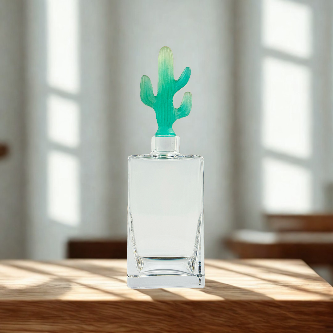 GARRAFA CACTUS 241 CRISTAL TRANSPARENTE DAUM