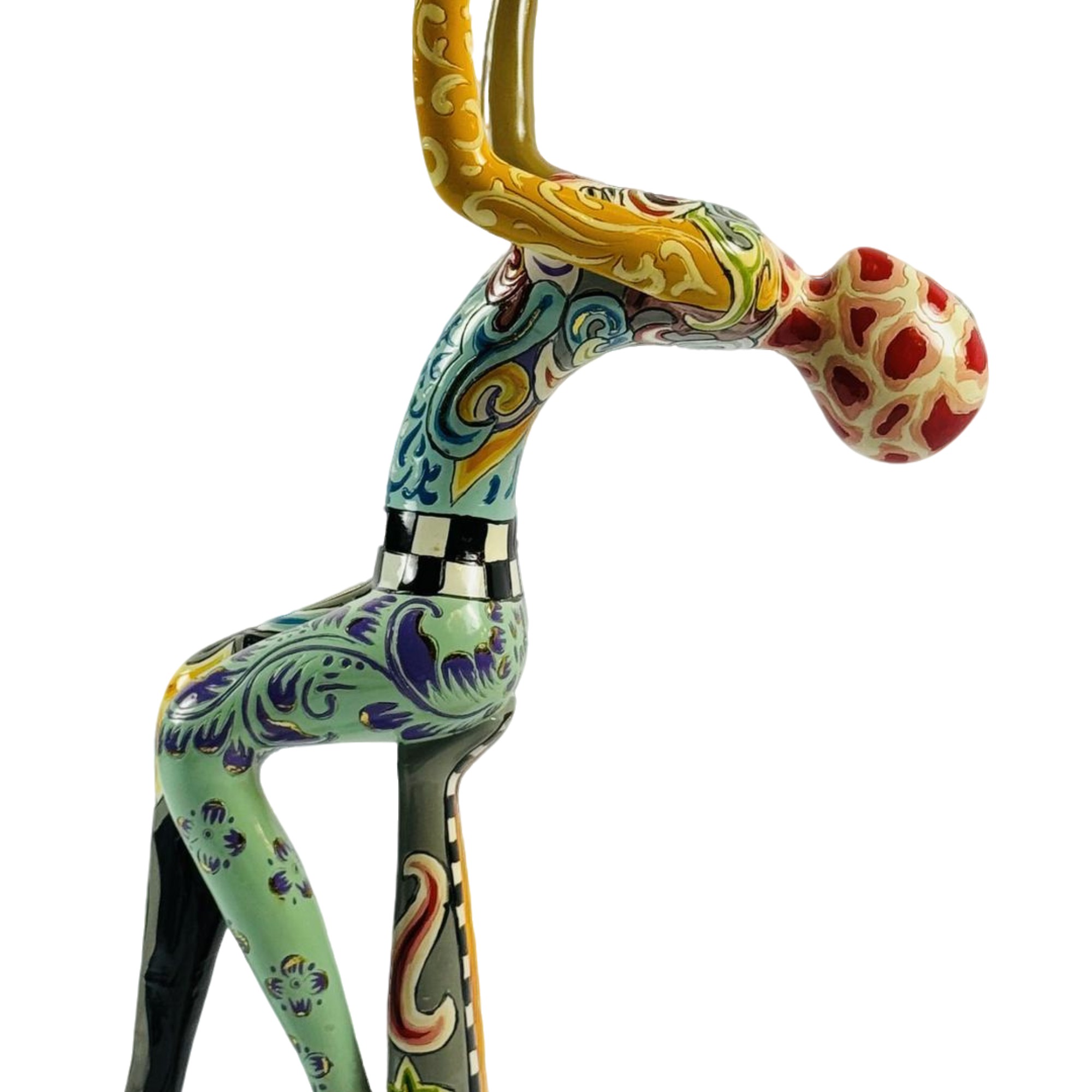 ESCULTURA ACROBATA RESINA TOMS DRAG