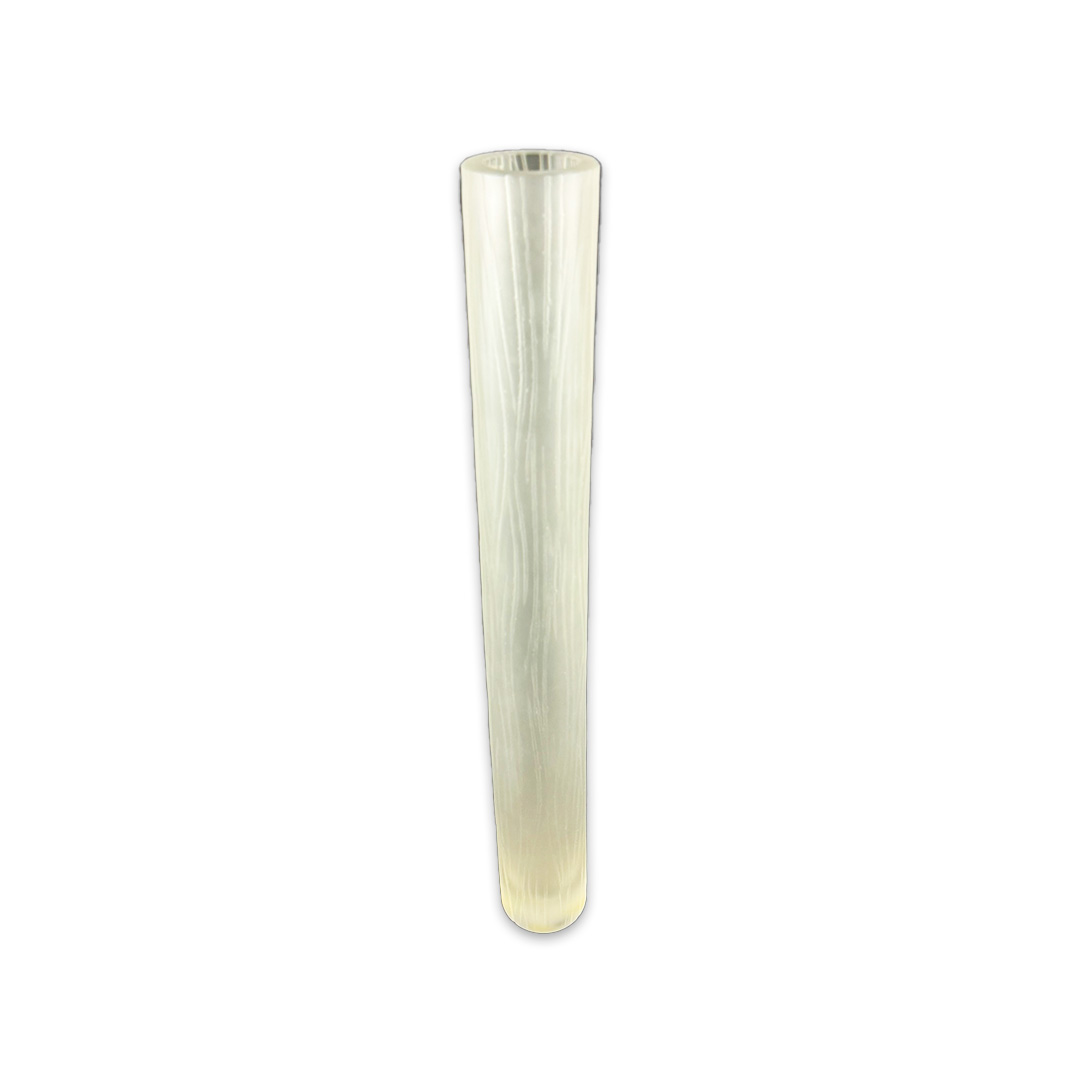 VASO MONO BAMBOO CRISTAL BRANCO FOSCO FORMIA