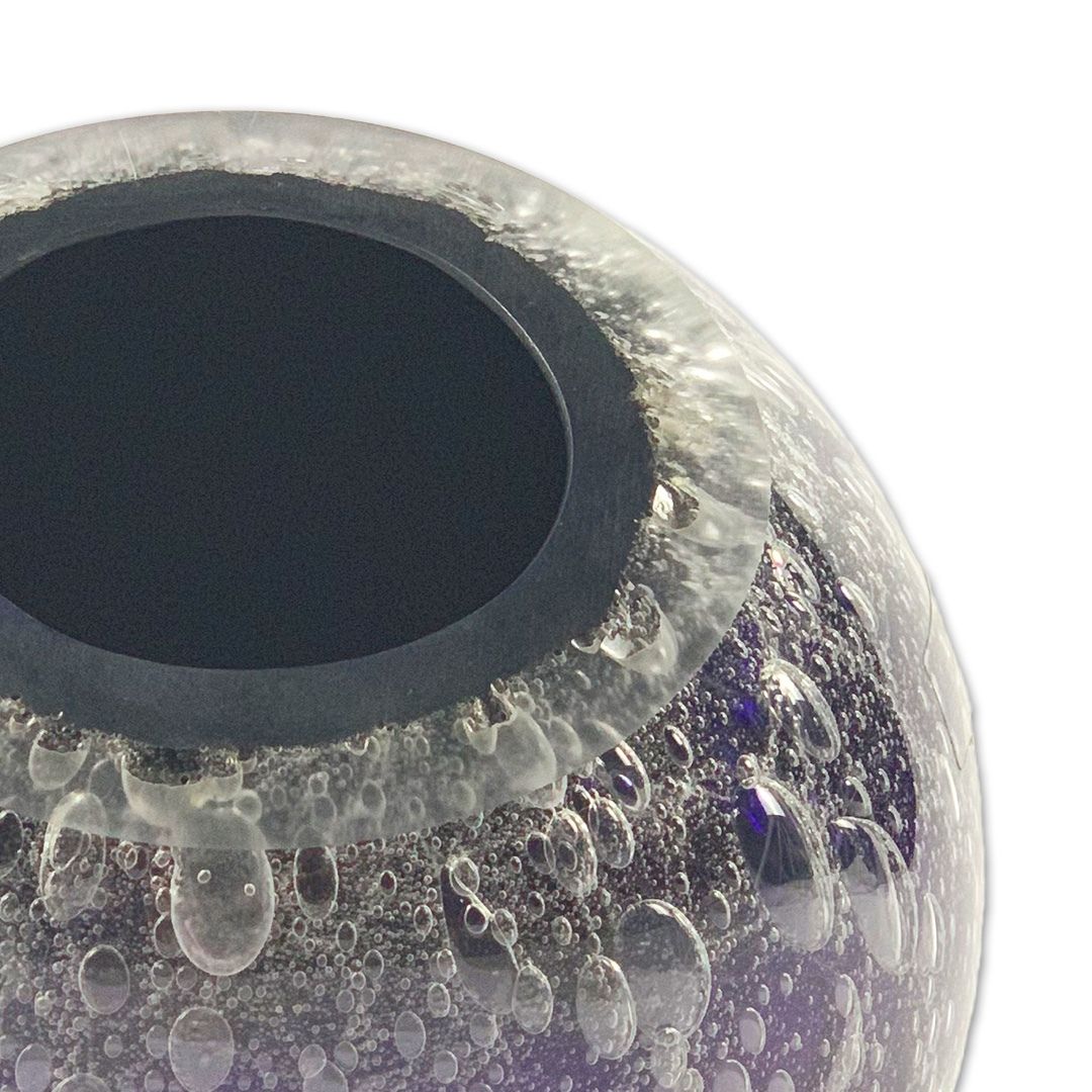 VASO ESFERA VENERE VIOLETA FORMIA