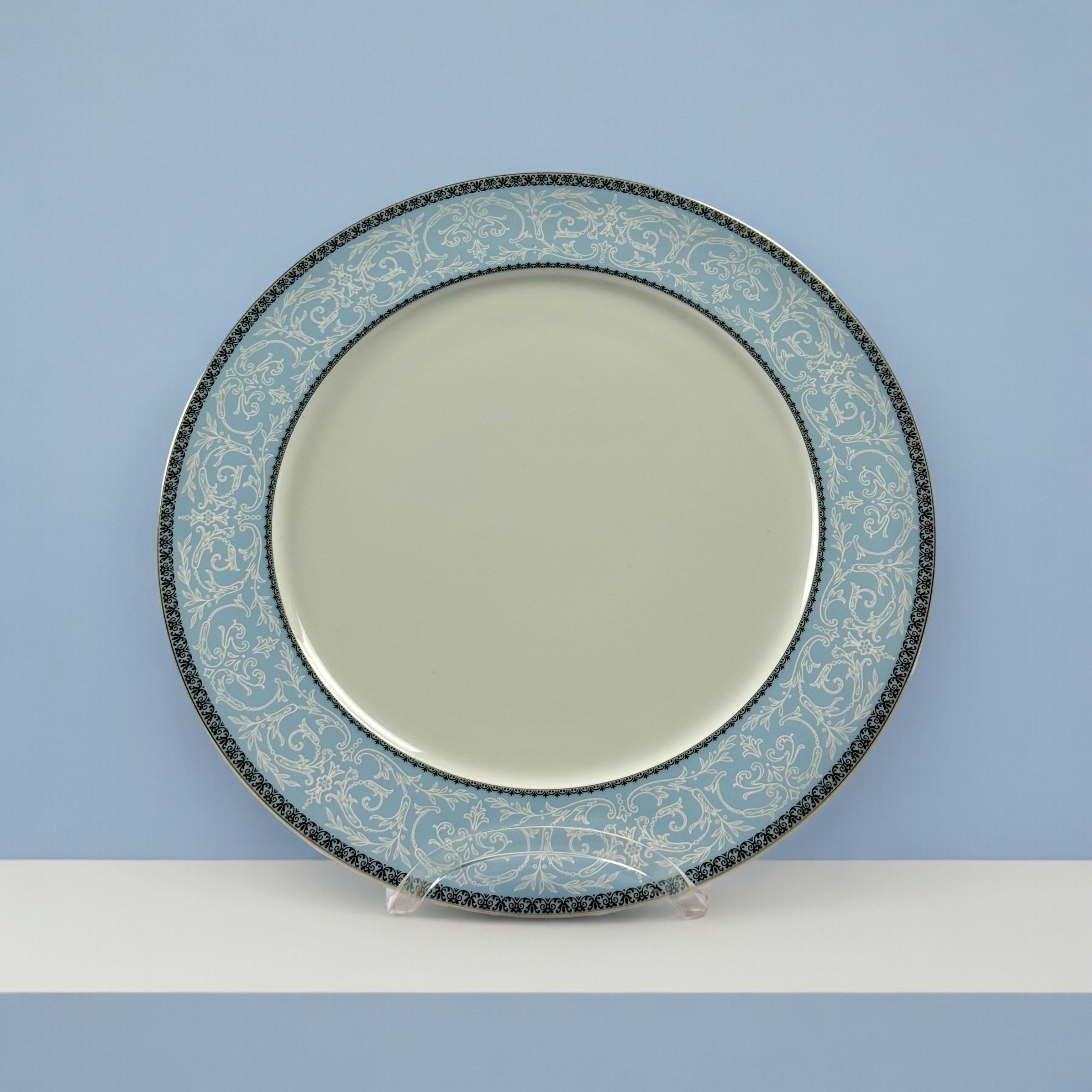 PRATO AIDA PRINCESS BLUE PORCELANA ROSENTHAL UNITARIO
