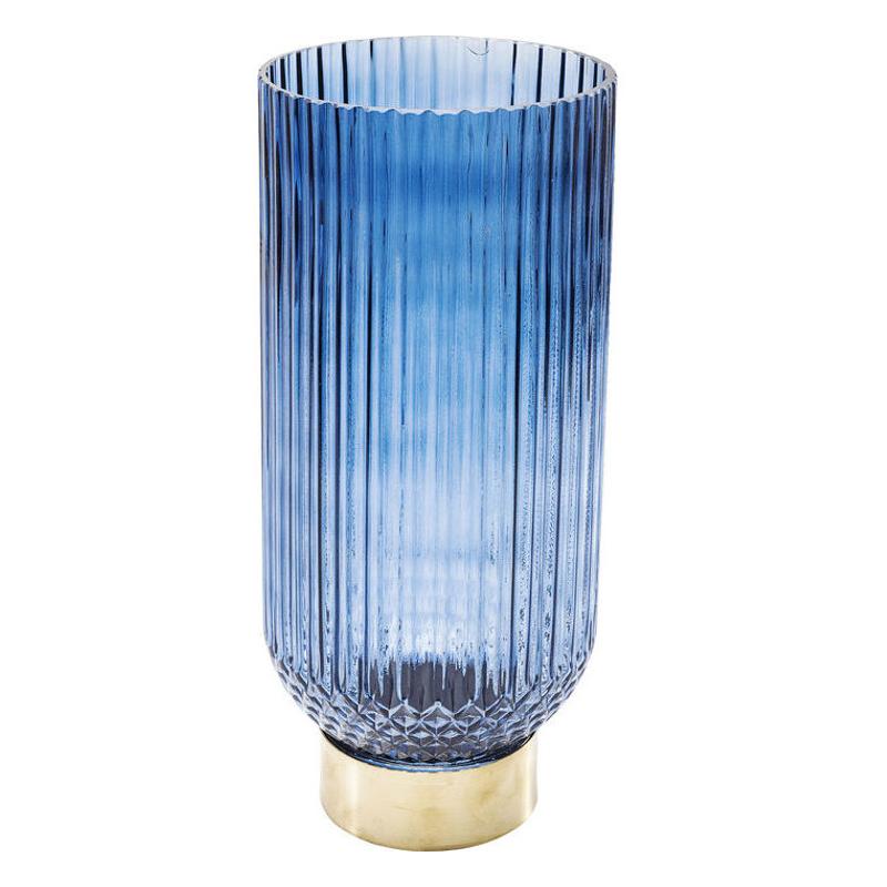 VASO BARFLY DARK VIDRO AZUL