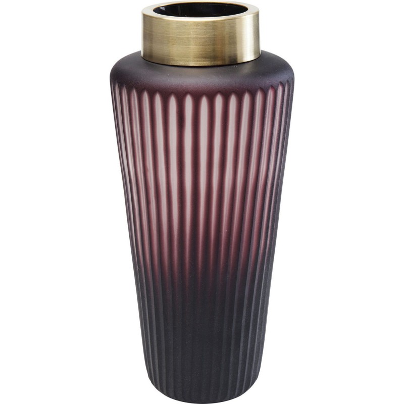 VASO ROMEO VIDRO LILAS