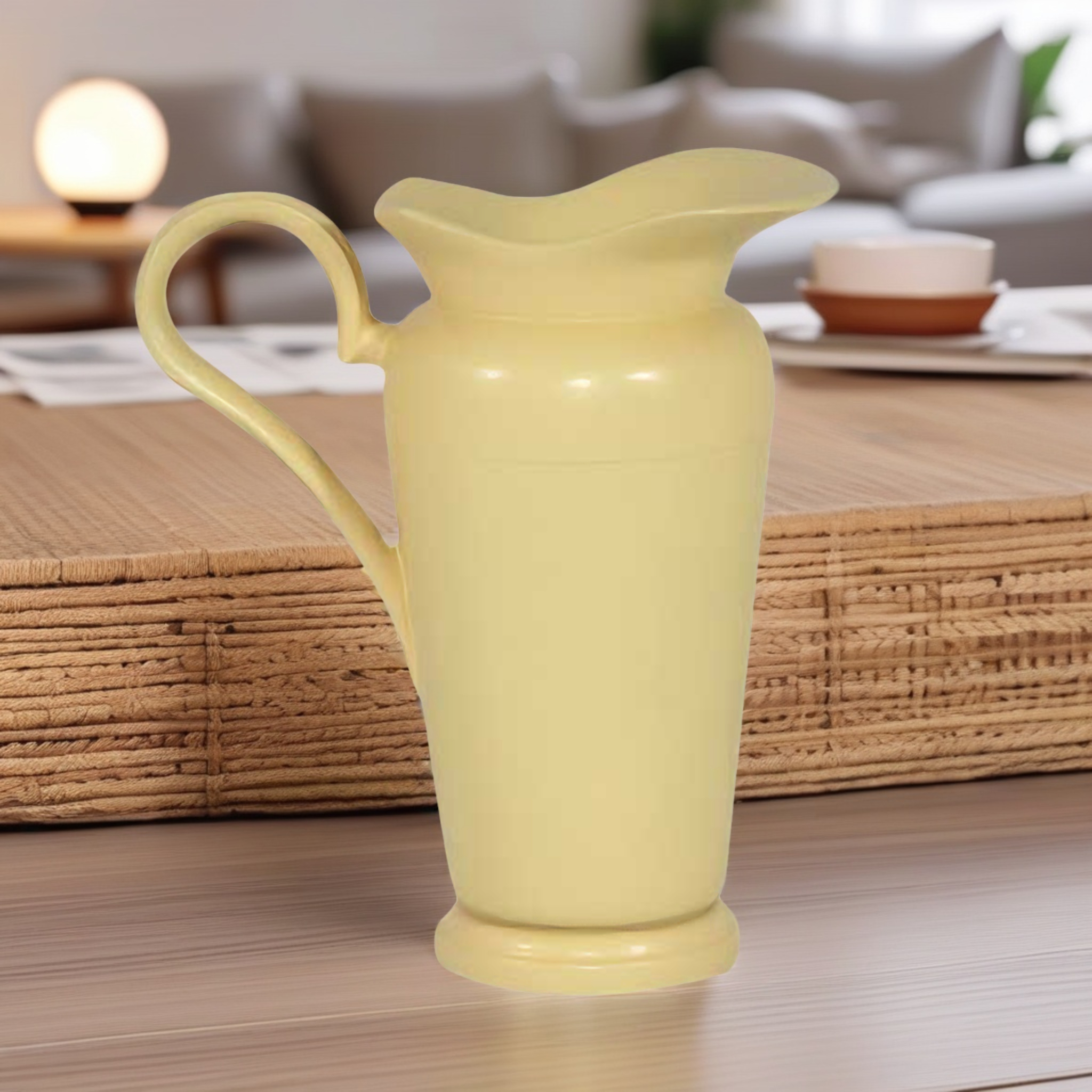 VASO JARRA MARIA ANTONIETA RESINA AMARELO MODALI DESIGN