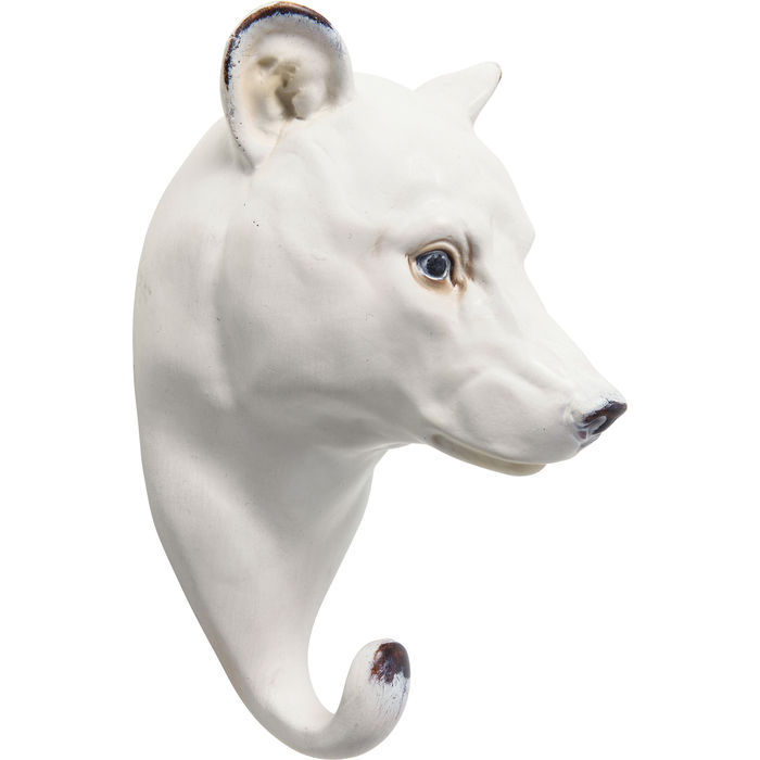 CABIDEIRO URSO RESINA BRANCO 