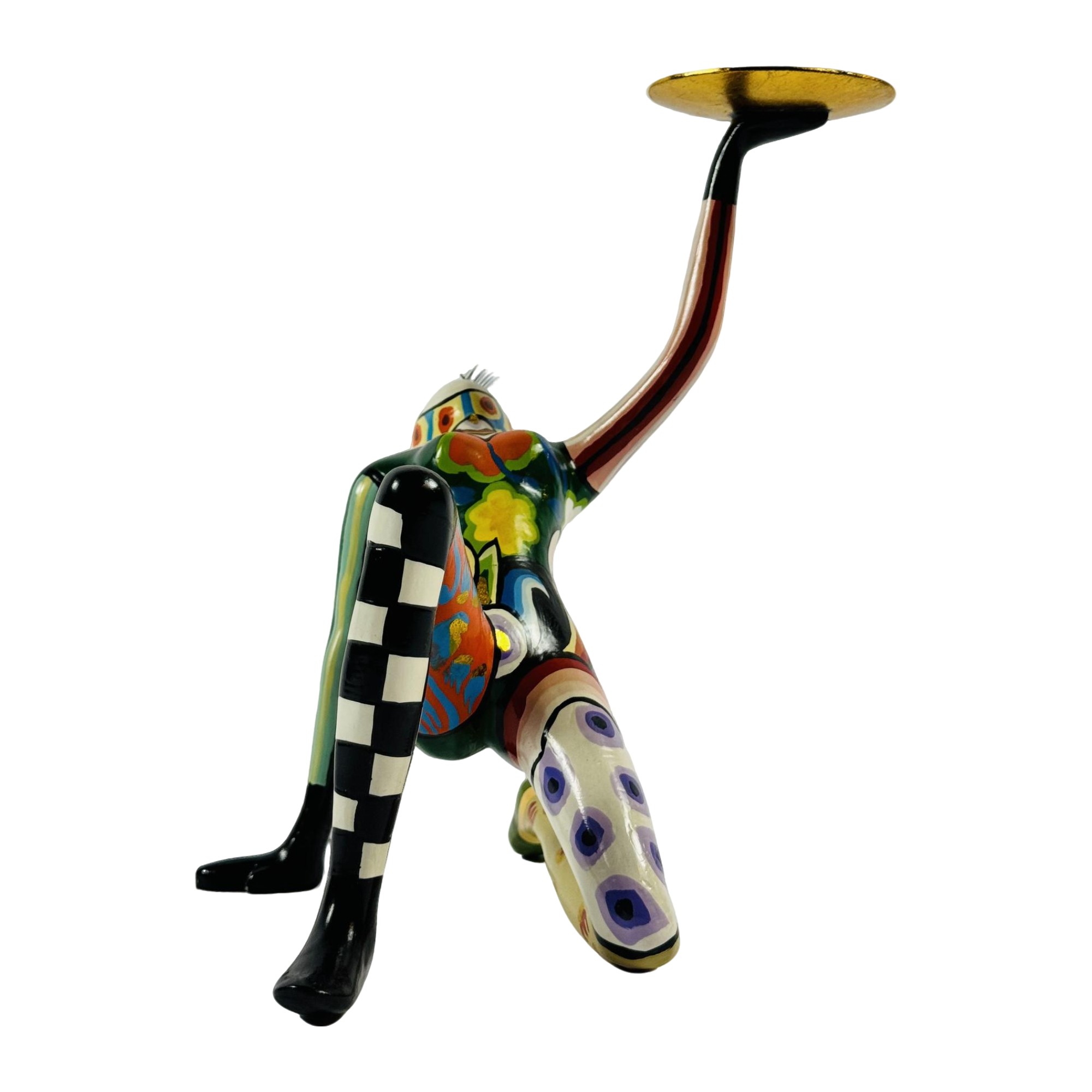 ESCULTURA ACROBATA RESINA TOMS DRAG