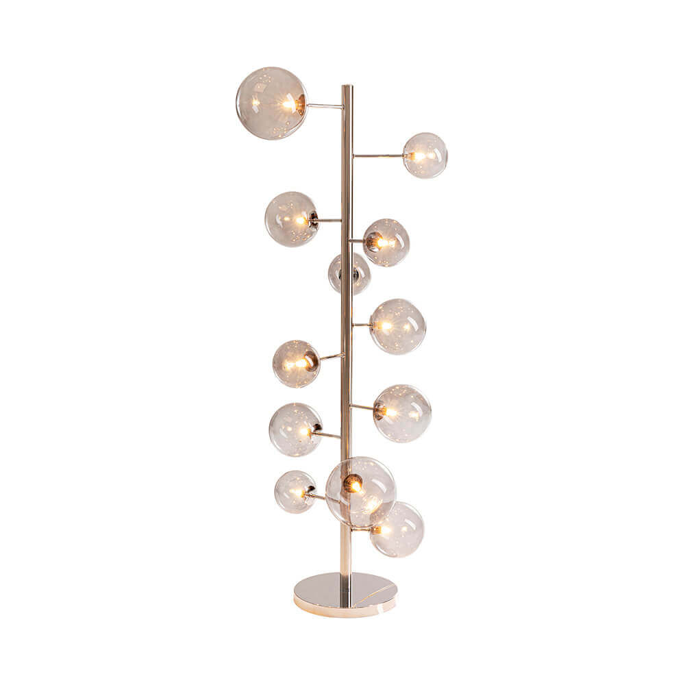 LUMINÁRIA CHAO BALLOON SMOKE CROMADA 