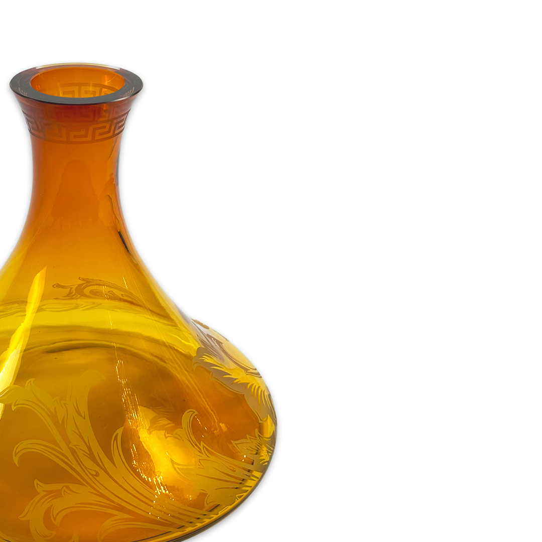 DECANTER VERSACE ARABESQUE CRISTAL AMBAR