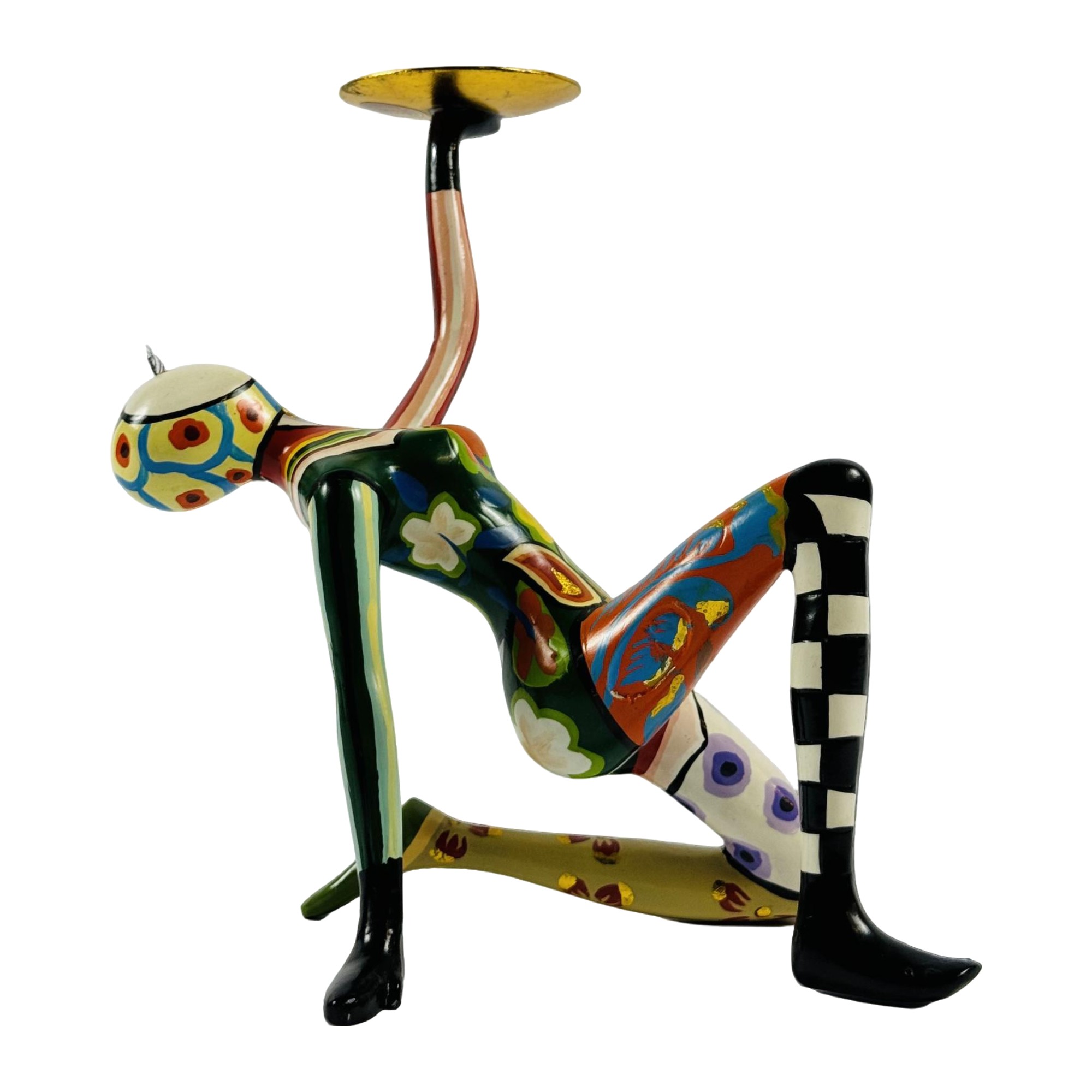 ESCULTURA ACROBATA RESINA TOMS DRAG