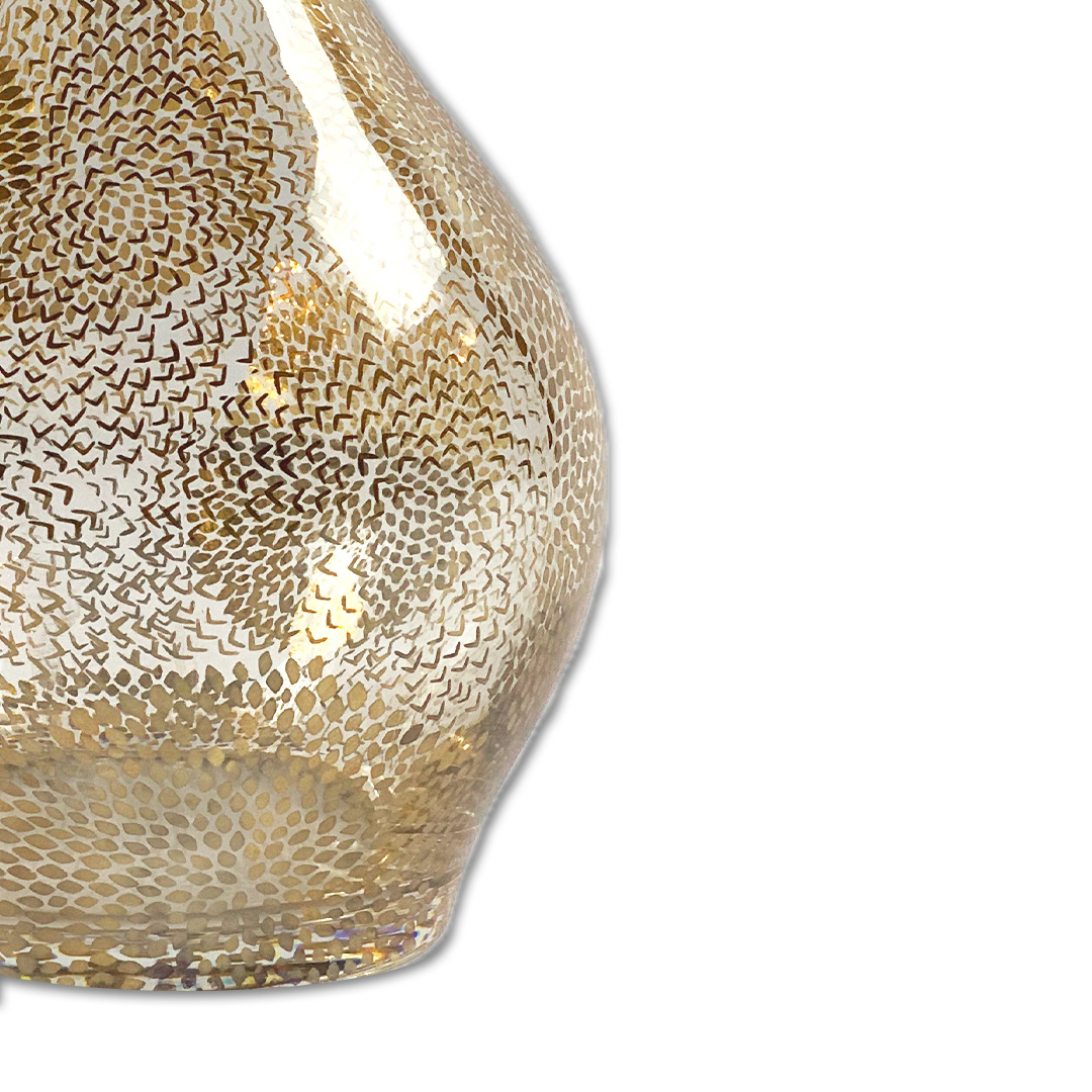 GARRAFA HOLLYWOOD CRISTAL/DOURADO A CASA K