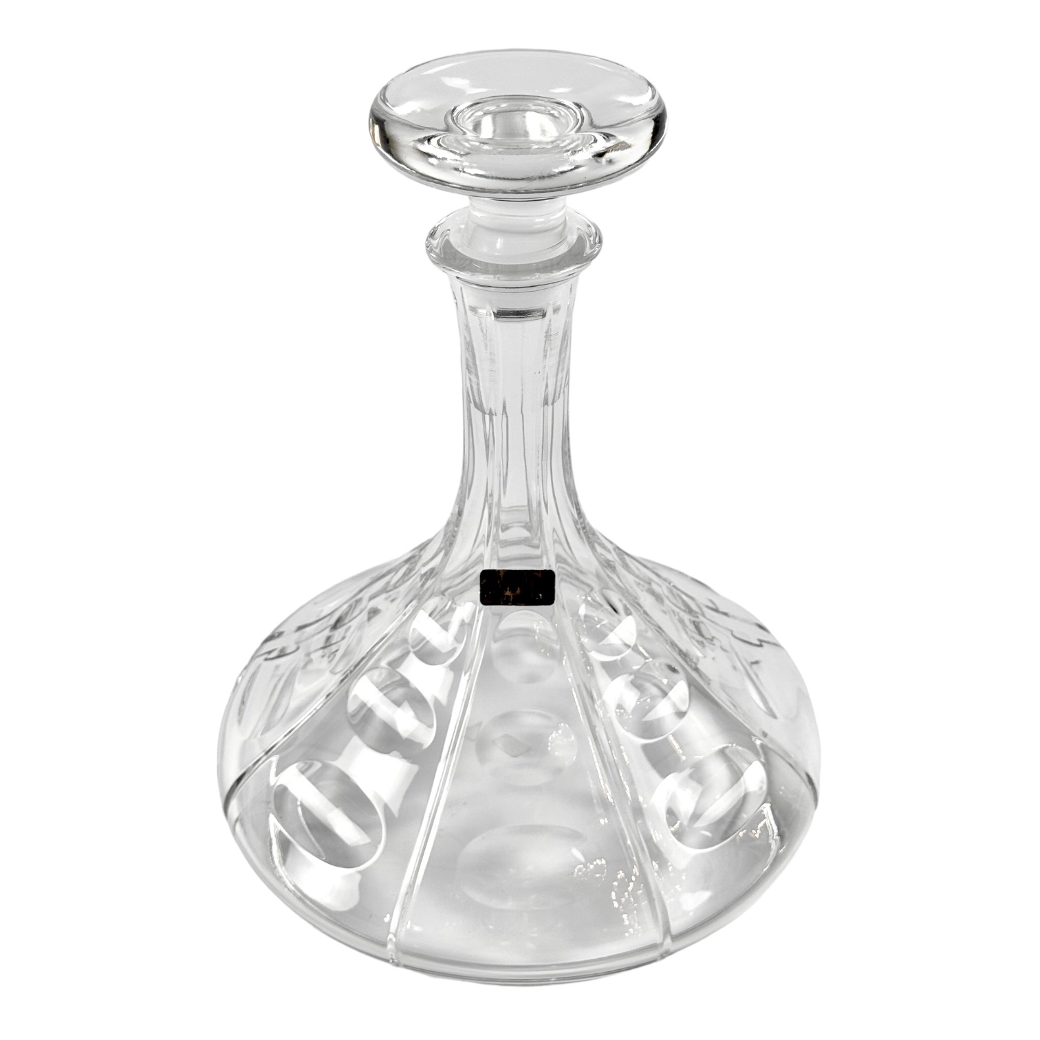 GARRAFA/DECANTER SHIP CREOULA CRISTAL TRANSPARENTE MARIO CIONI