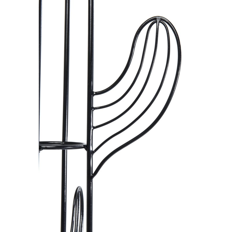 CABIDEIRO CACTUS METAL PRETO 