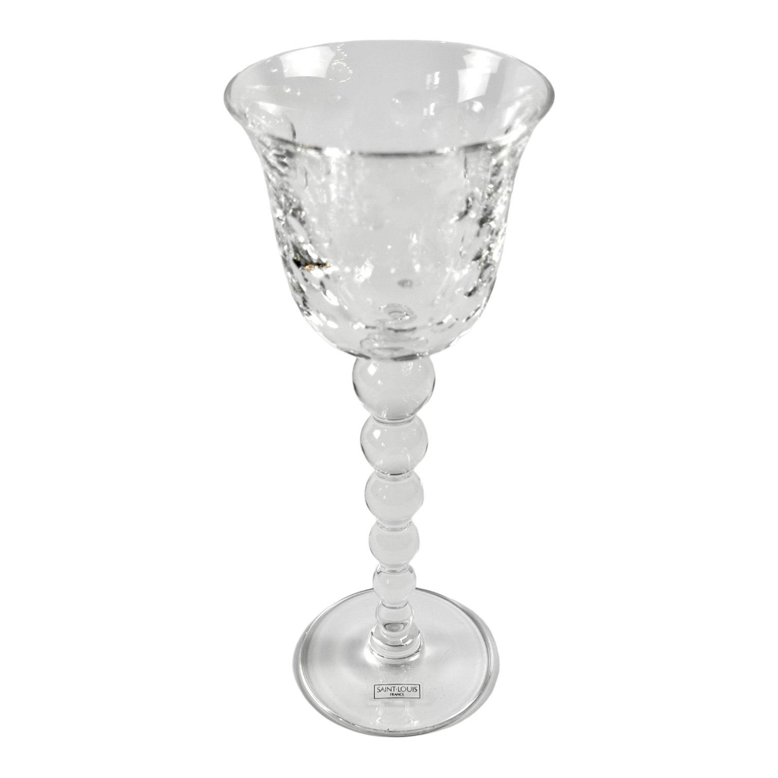 TACA BUBBLES AGUA CRISTAL TRANSPARENTE SAINT LOUIS JOGO 6 PEÇAS