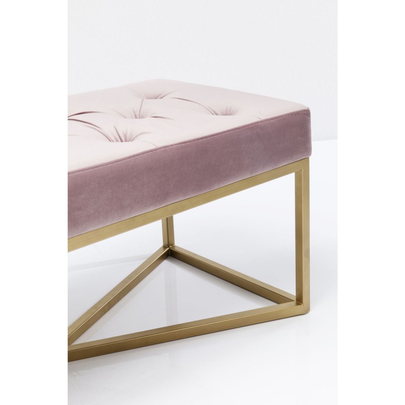 BANCO CROSSOVER ROSE BASE DOURADA 
