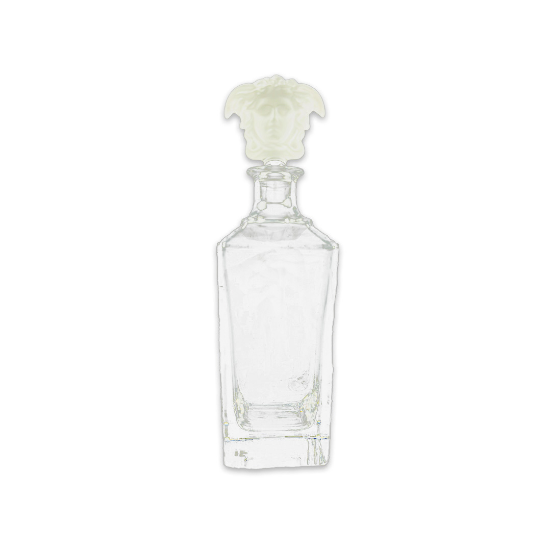 GARRAFA VERSACE MEDUSA TREASURY CRISTAL TRANSPARENTE